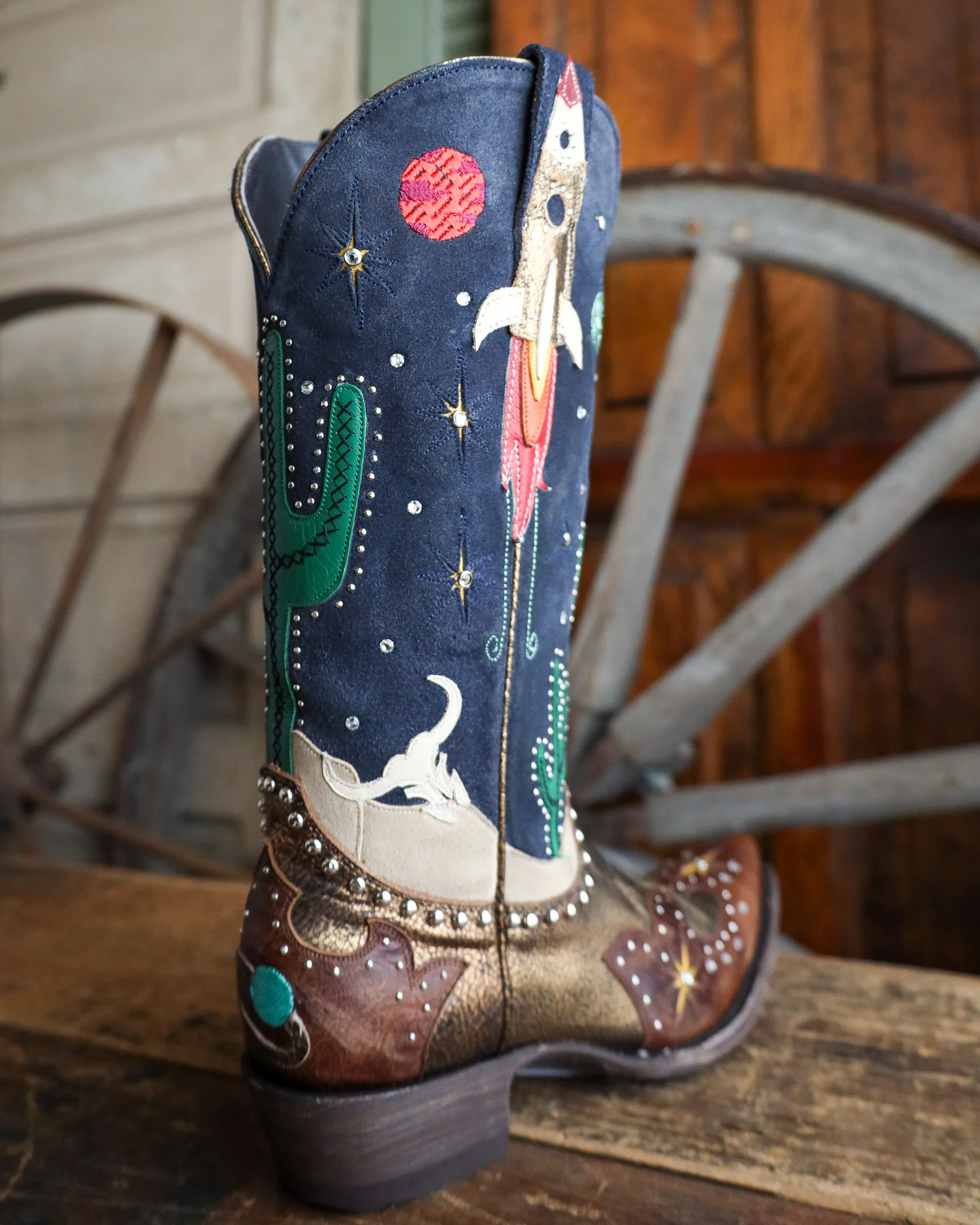 OLD GRINGO WOMEN'S GALACTIC BUCKAROO 13" BOOTS - Image 8
