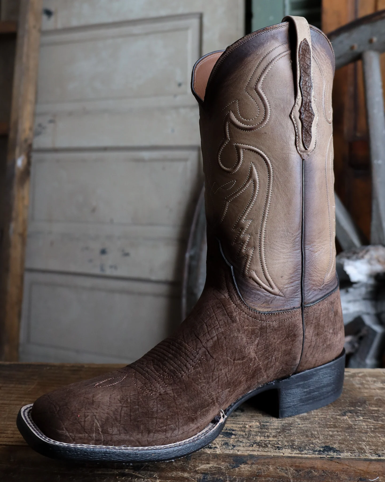 Maverick Exclusive BLACK JACK MEN'S HIPPO TAN BOOT - Image 5