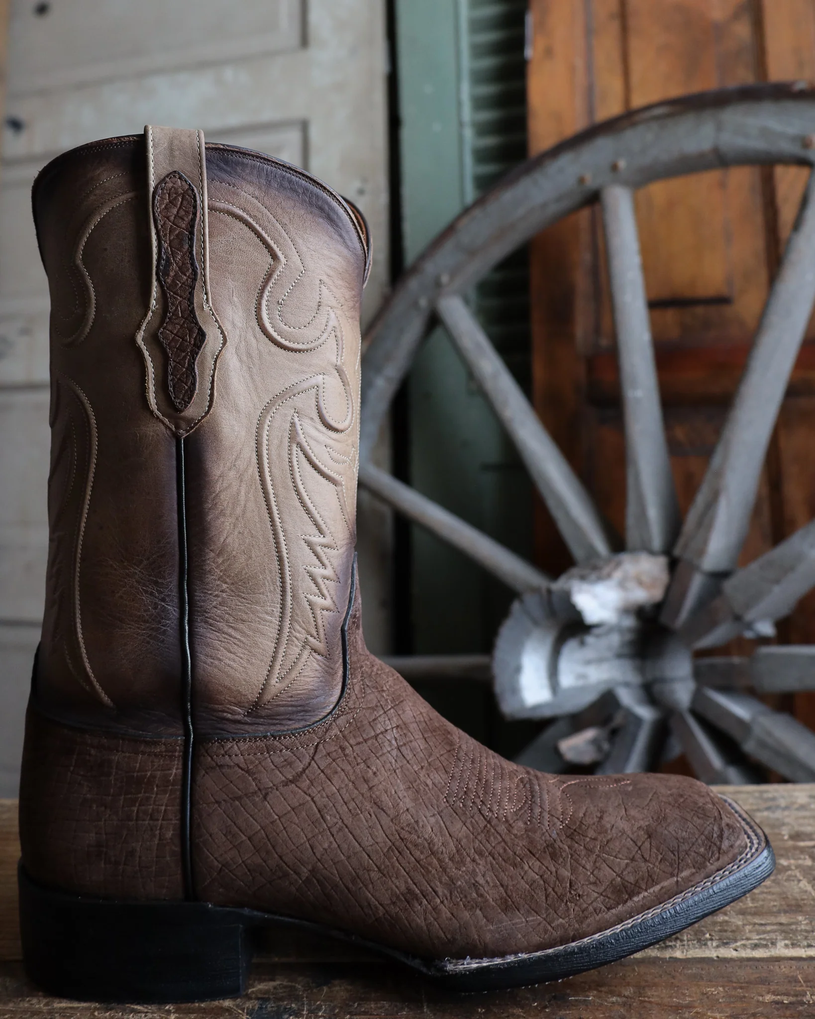 Maverick Exclusive BLACK JACK MEN'S HIPPO TAN BOOT - Image 8