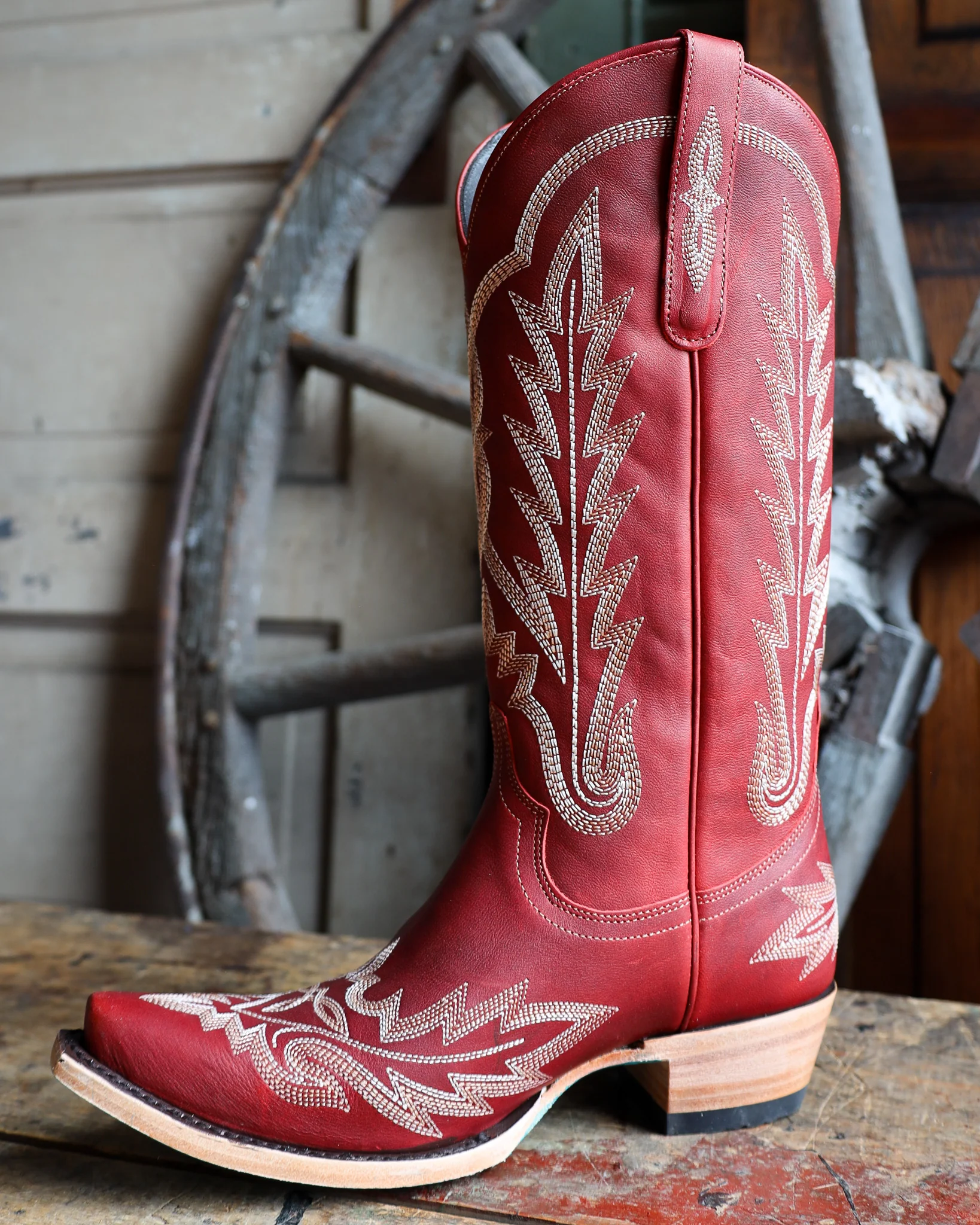 Lane Boots Women's Lexington 13" Boot - Smoldering Ruby - Image 4