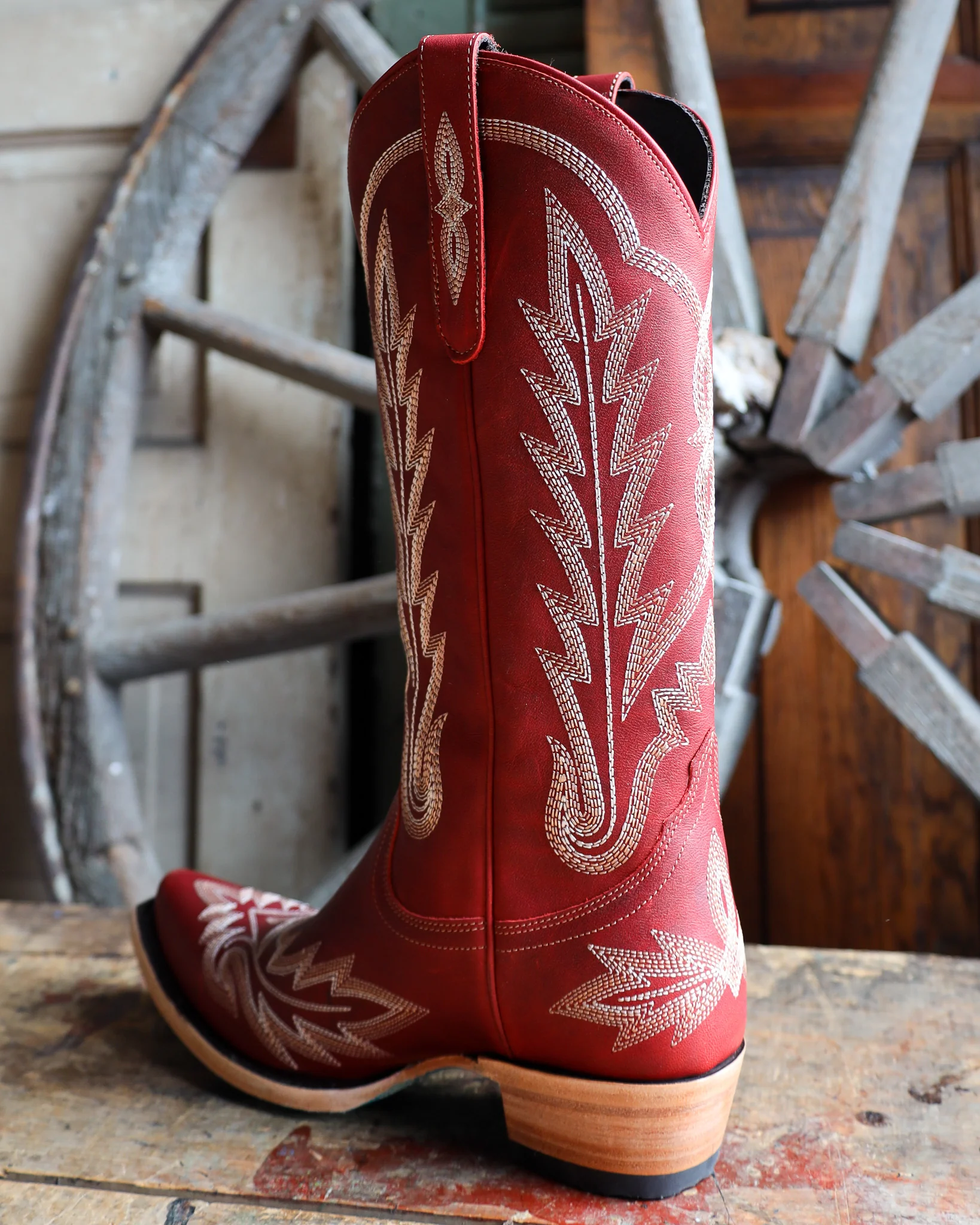 Lane Boots Women's Lexington 13" Boot - Smoldering Ruby - Image 5