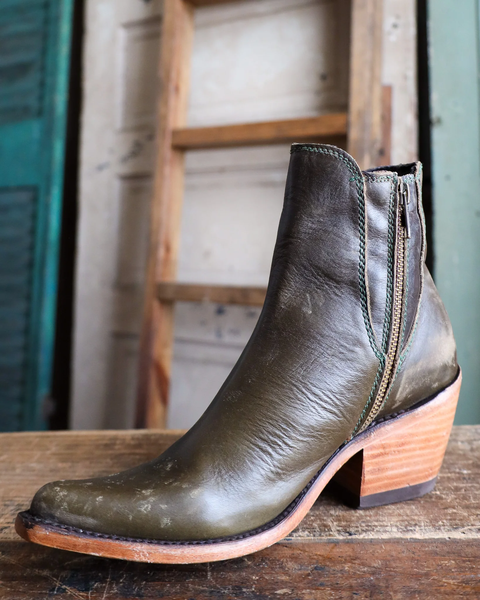 LIBERTY BLACK WOMEN'S MARINA RES MOSSIL MILITAR 6" BOOT - Image 5