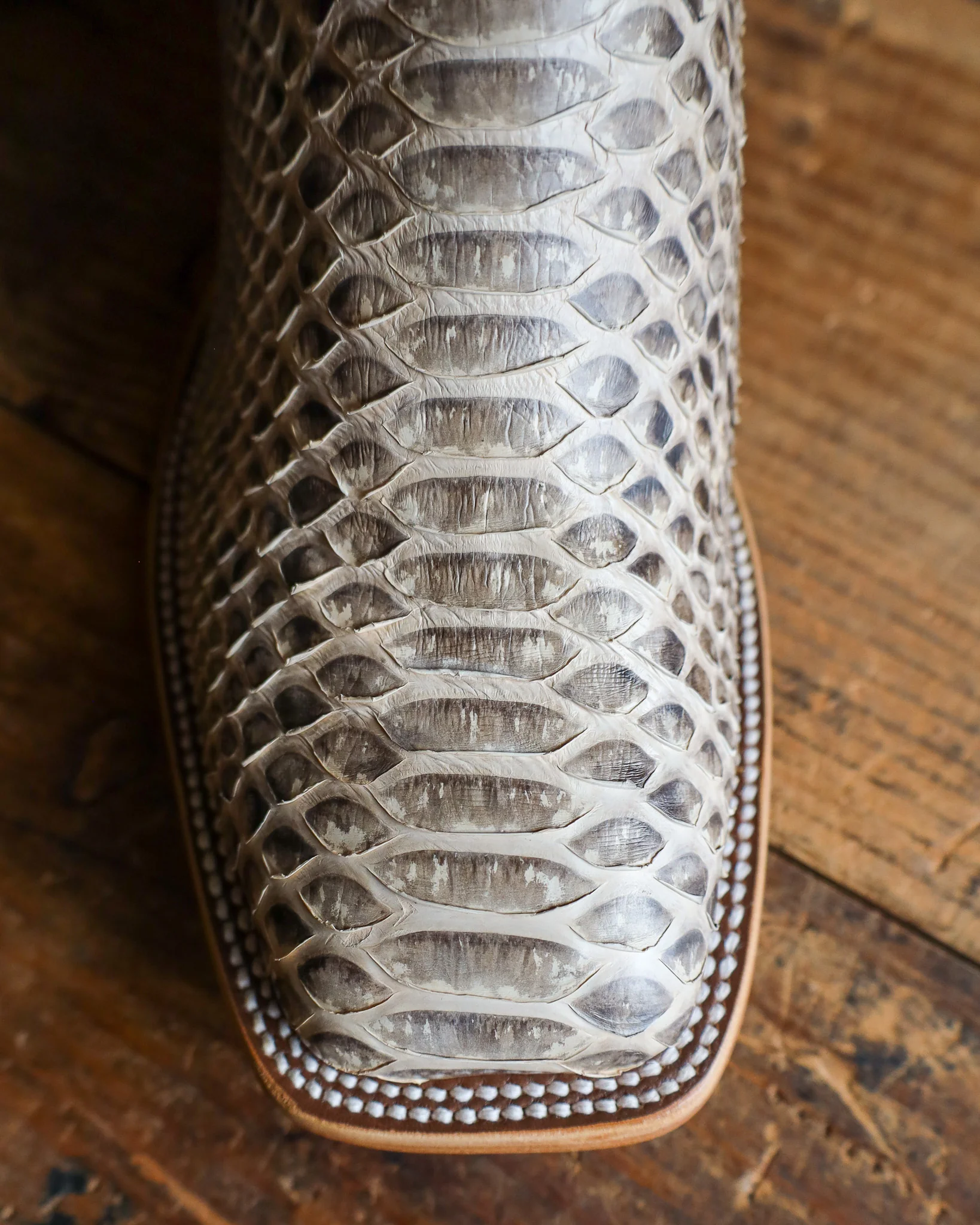 HORSE POWER MEN'S MINK PYTHON 13" BLUE BOOT - Image 4