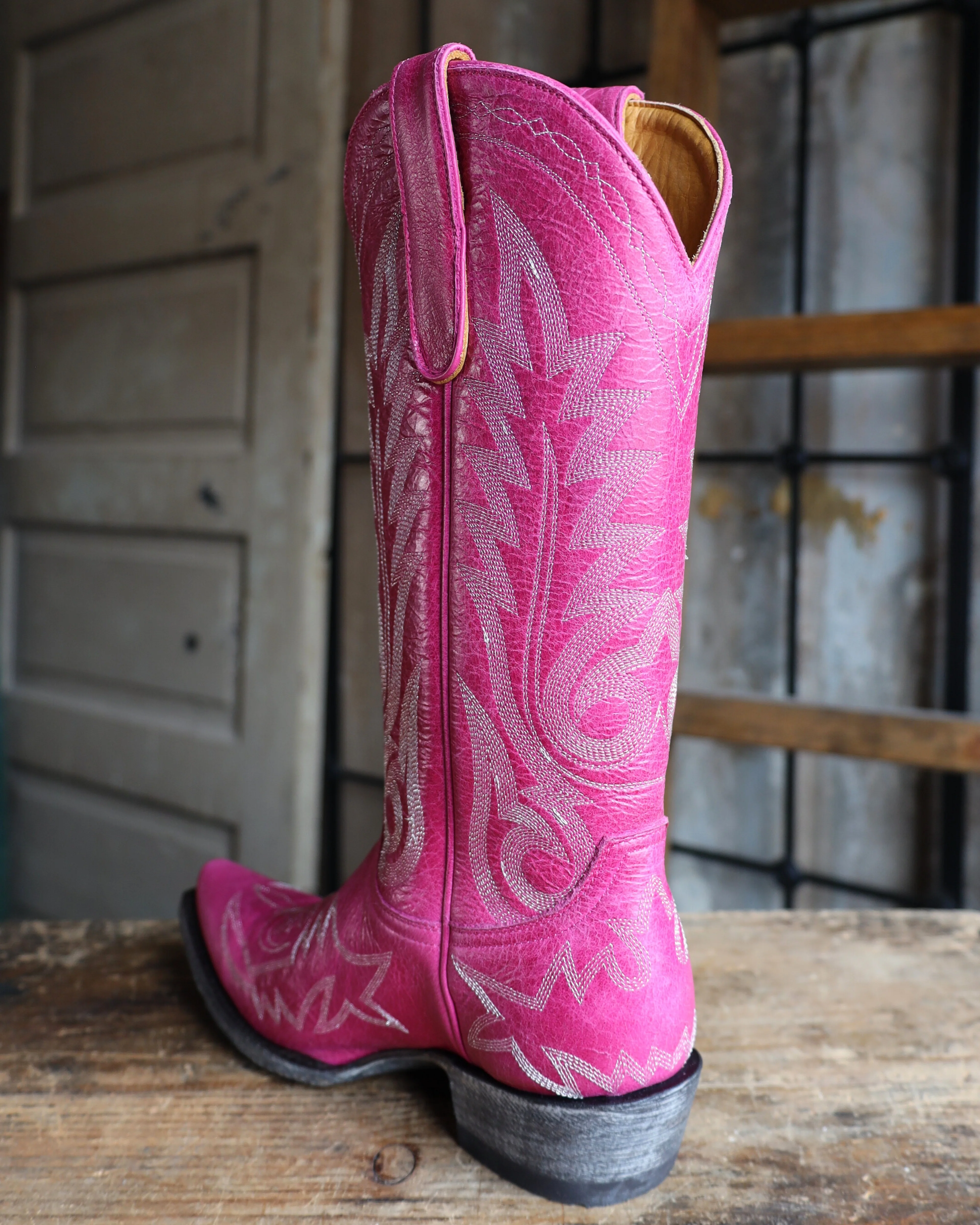 Maverick Exclusive OLD GRINGO WOMEN'S NEVADA PINK 13" BOOT - Image 9