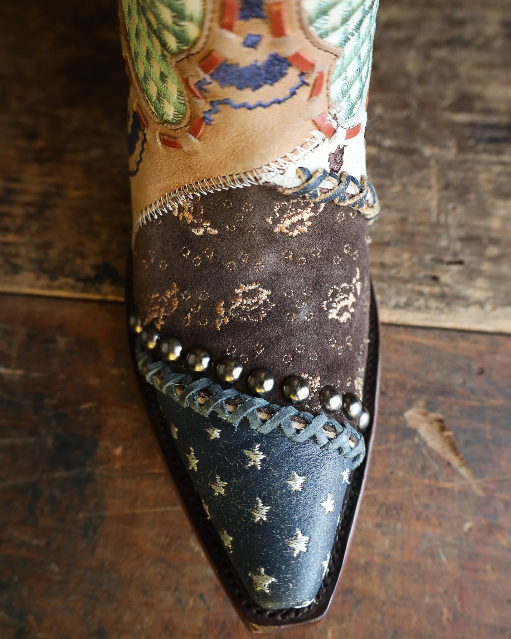 Double D By Old Gringo Women's This Old Quilt 17" Boot - Image 4