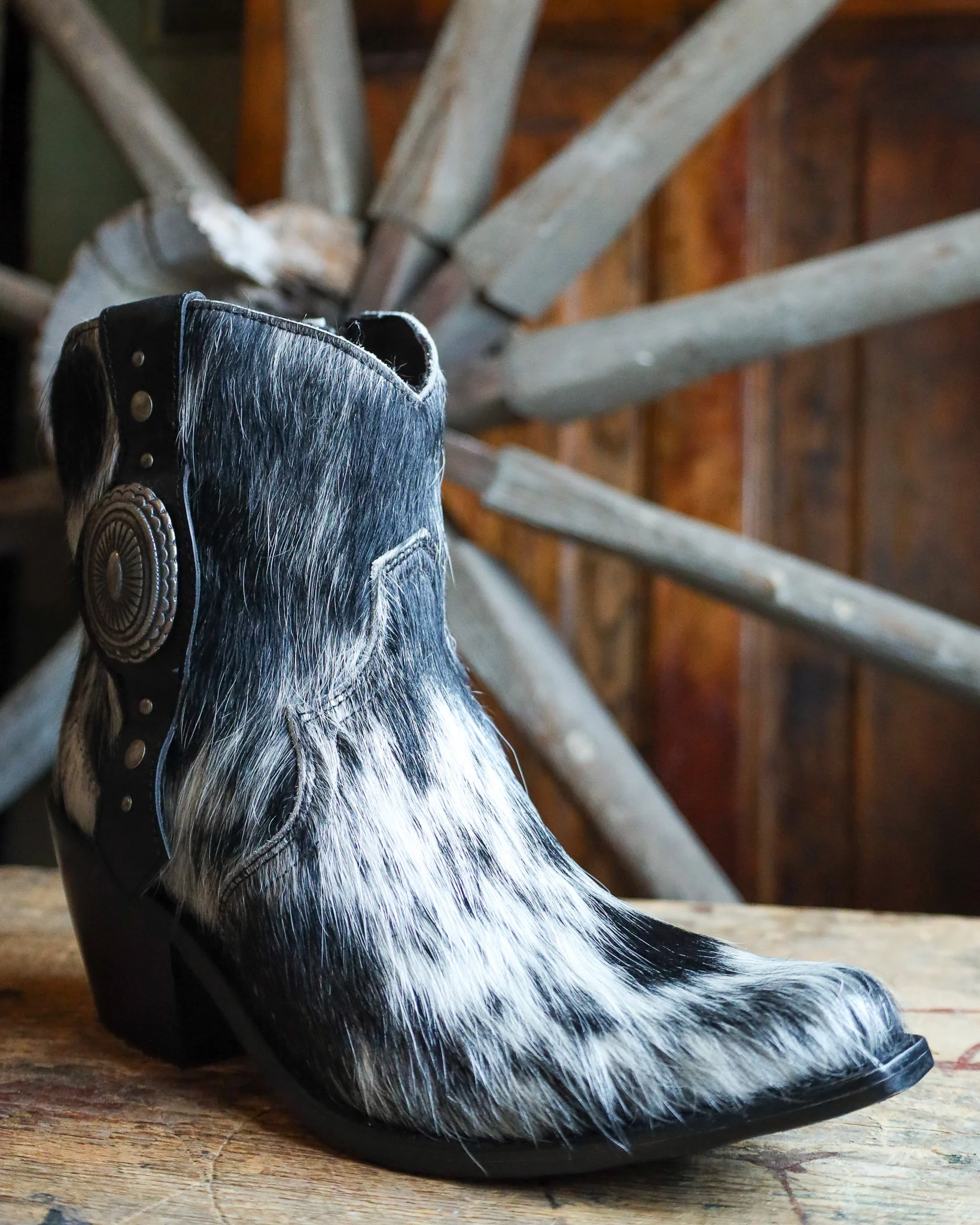 Caborca Silver By Liberty Black Women's Pelo Granegro 6" Boot - Image 2