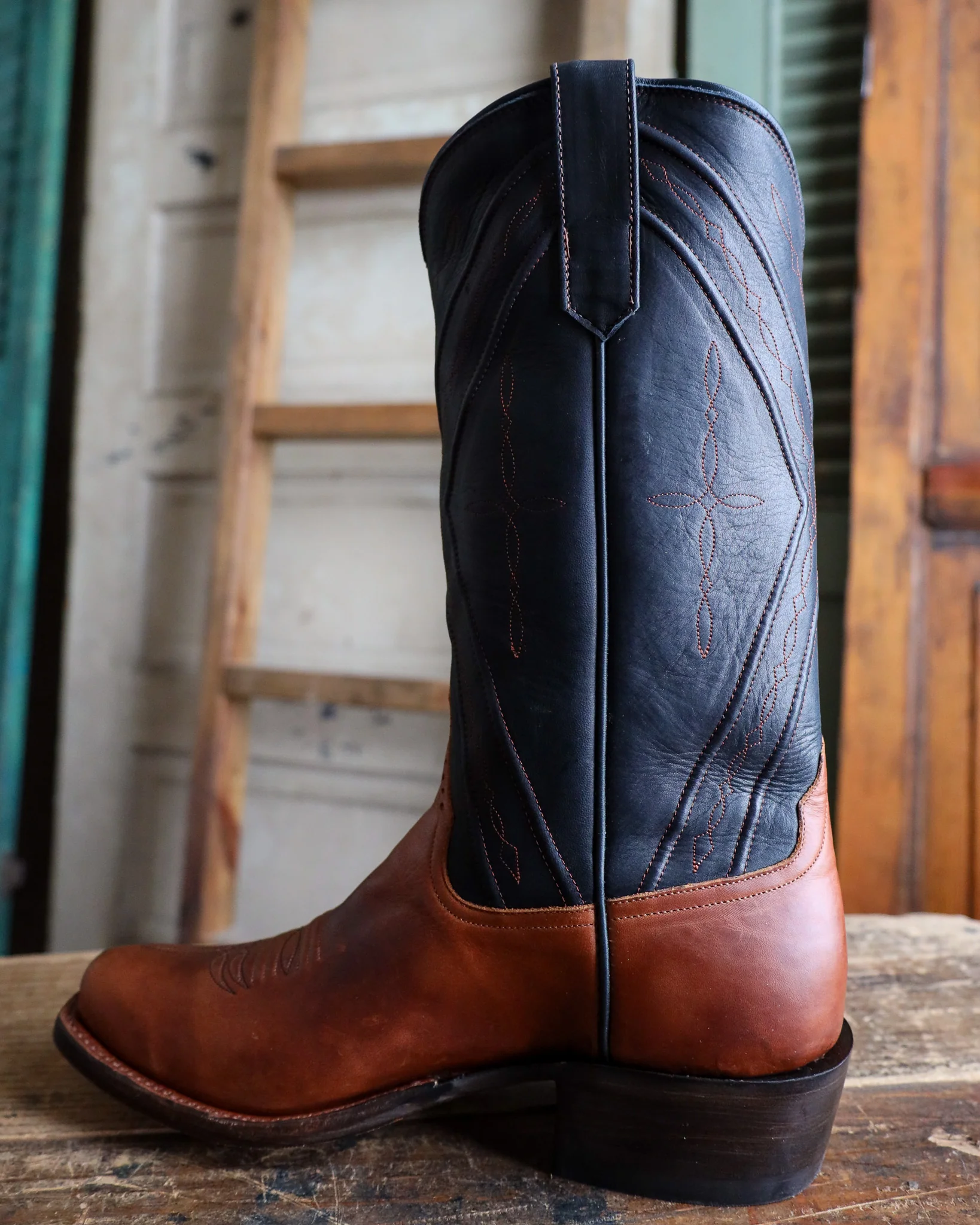 RIOS OF MERCEDES MEN'S REDWOOD MIRAGE BLACK REMUDA 13" BOOT - Image 6