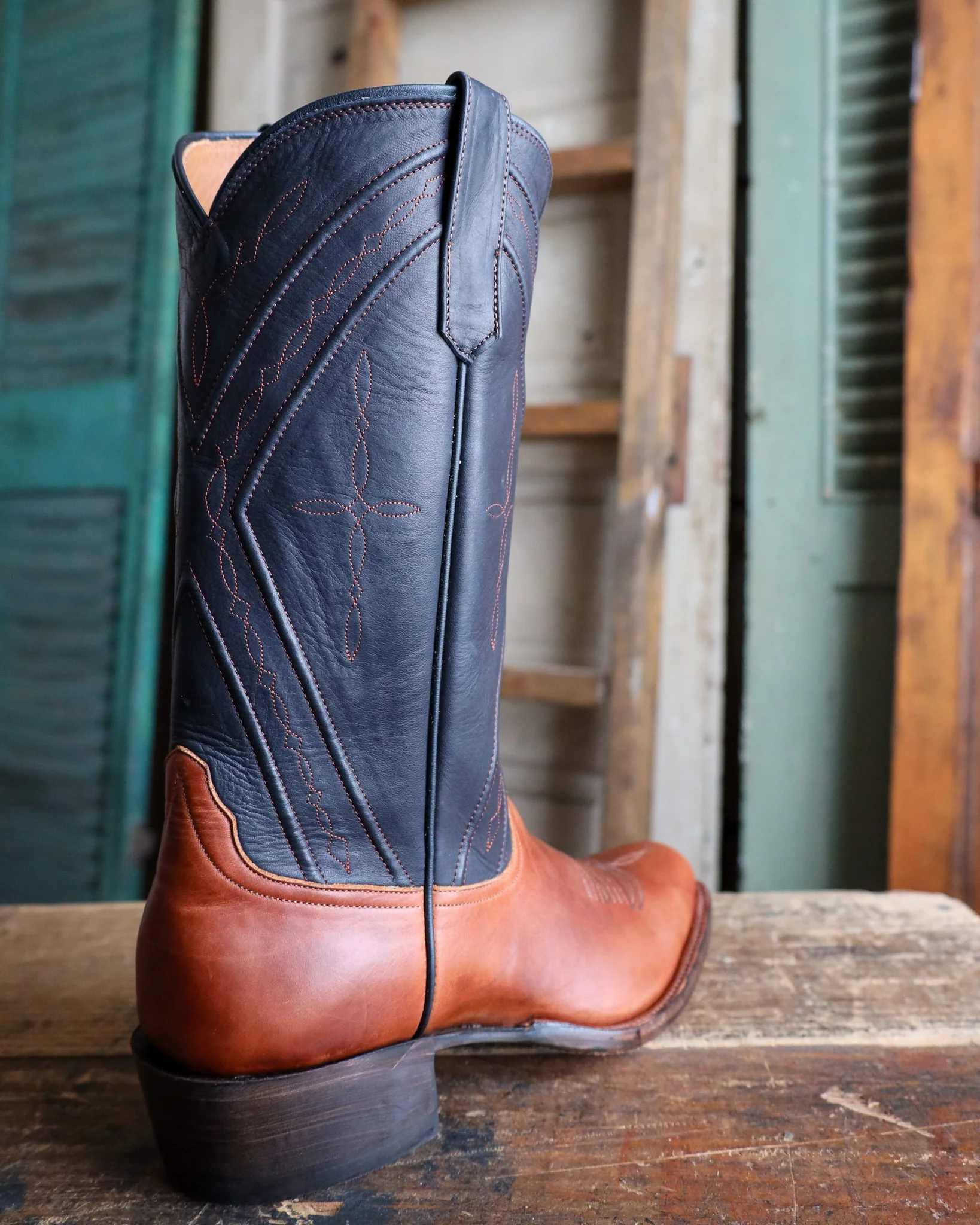 RIOS OF MERCEDES MEN'S REDWOOD MIRAGE BLACK REMUDA 13" BOOT - Image 7