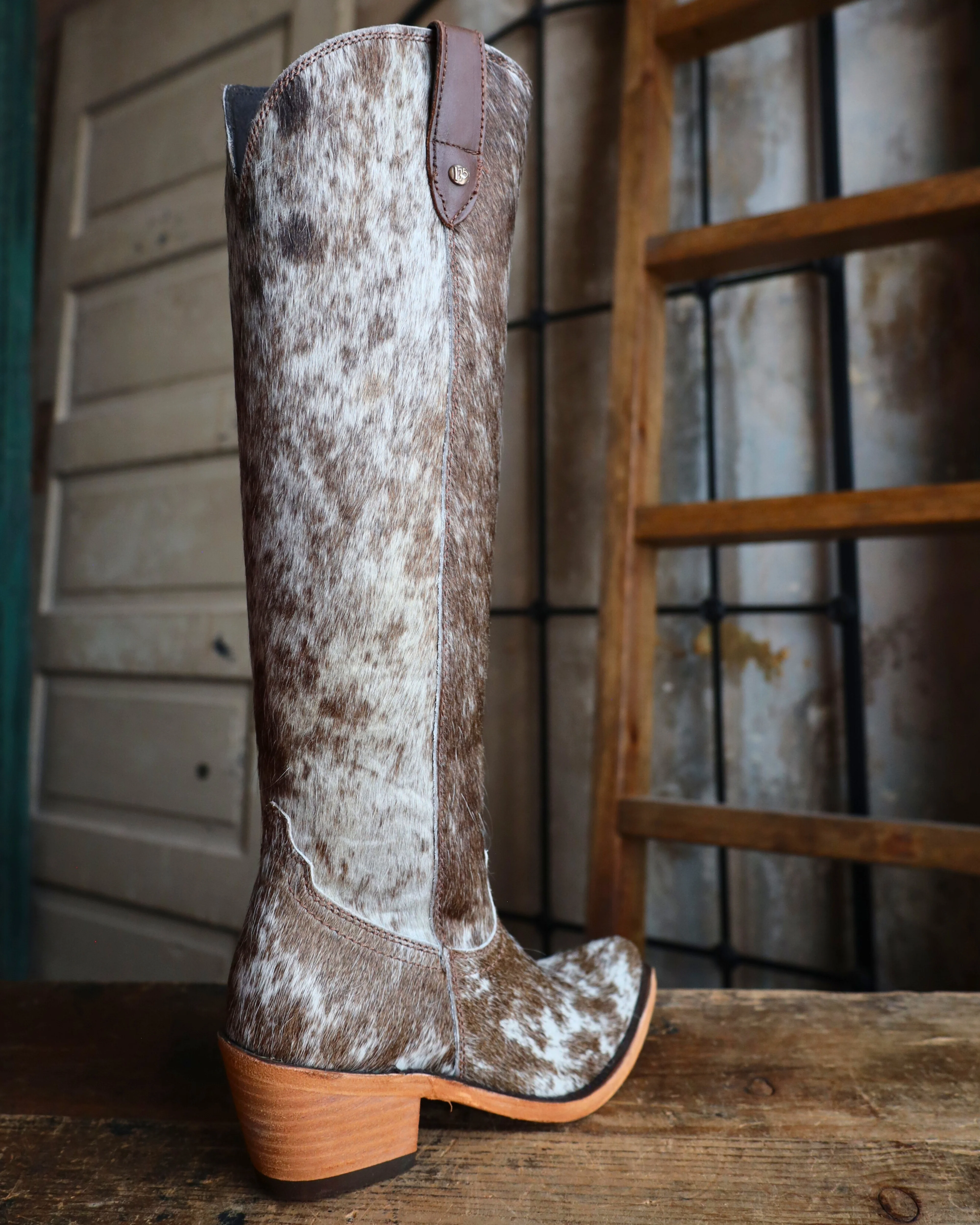 LIBERTY BLACK WOMEN'S KENDRA 17" BOOT- CAFE/BROWN - Image 9
