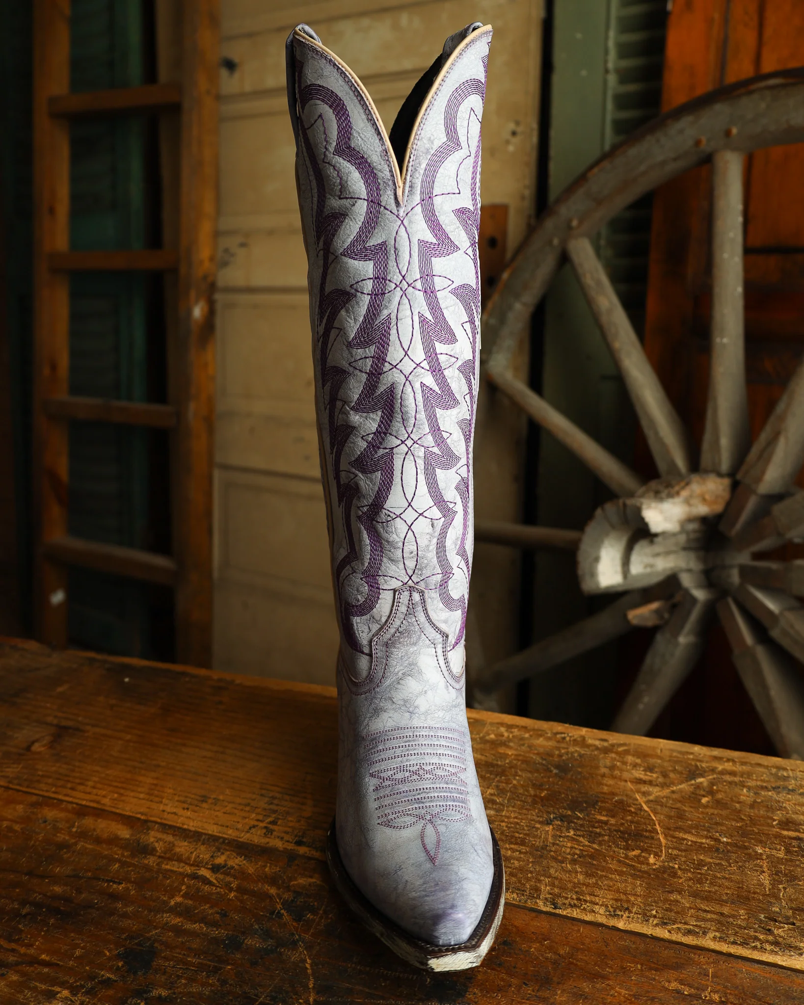 CABORCA SILVER BY LIBERTY BLACK WOMEN'S SERENA APOCALYPTO LILAC 16.5" BOOT - Image 3