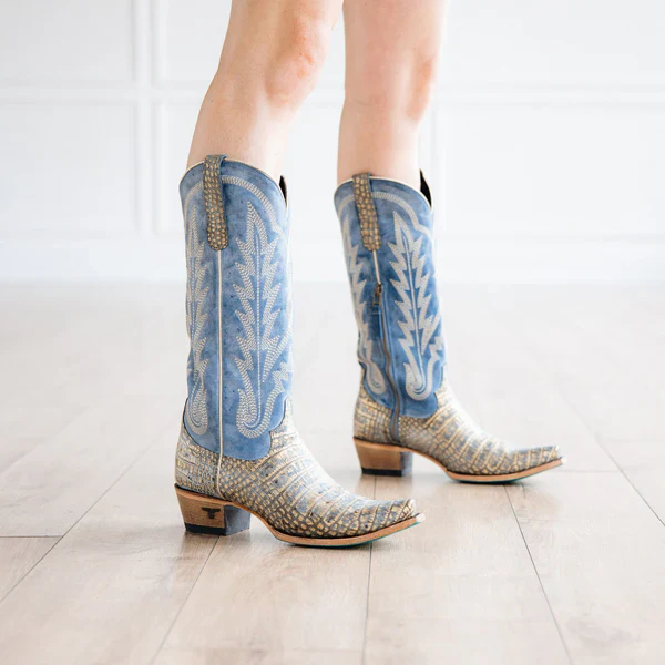 Lane Boots Women's Skylight 15" Boot - Gilded Denim - Image 3