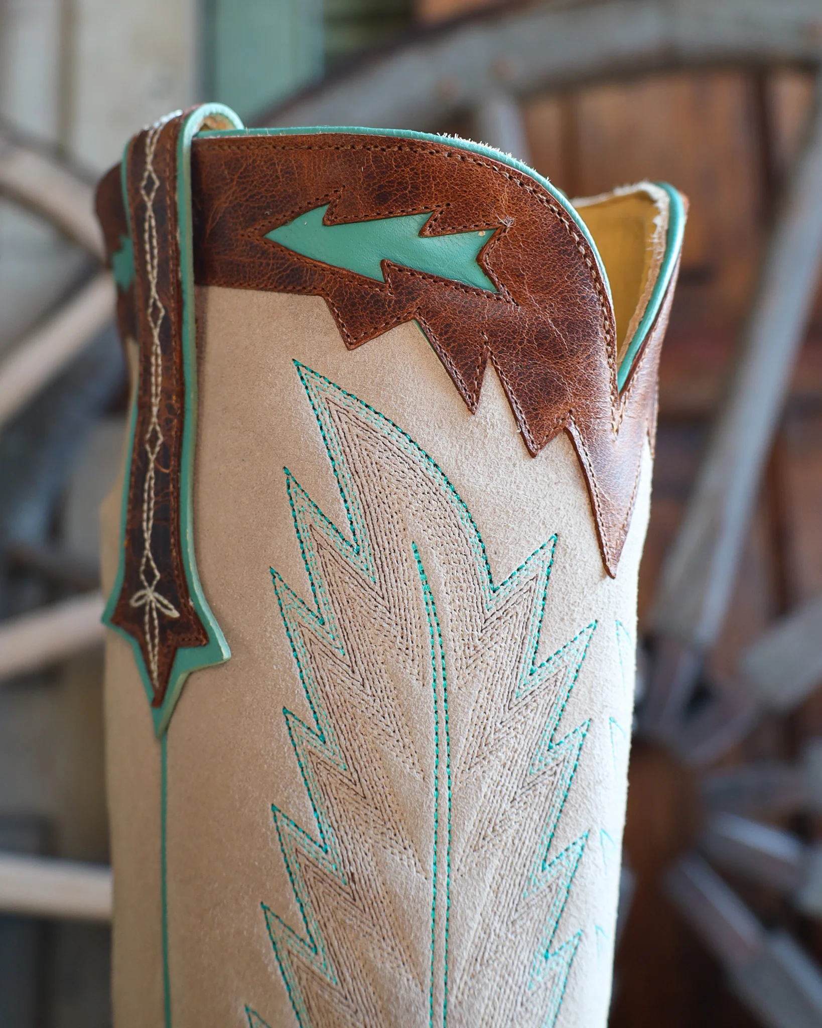 YIPPEE KI YAY BY OLD GRINGO WOMEN'S YUCATAN ORYX SUEDE 17" BOOT - Image 8