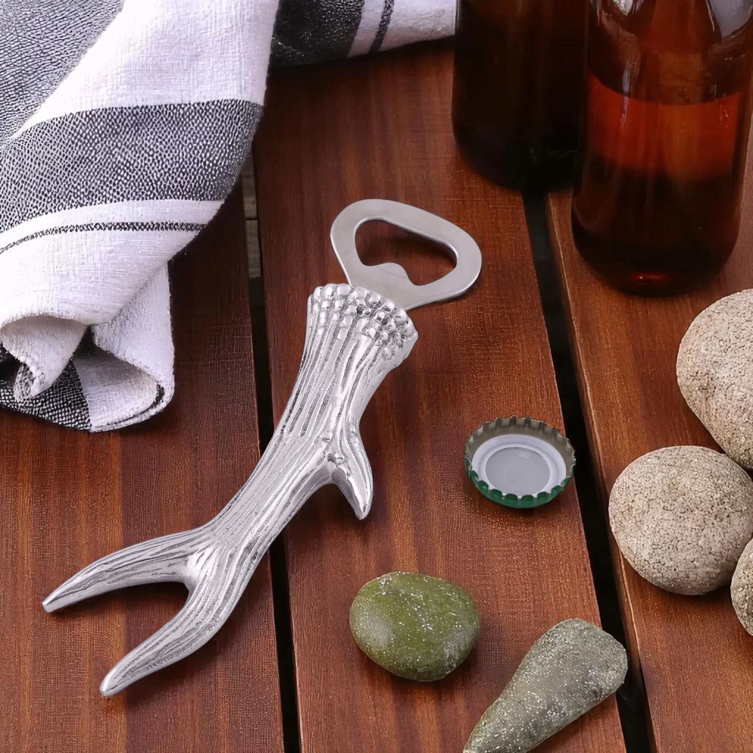 Arthur Court Antler Bottle Opener - Image 3
