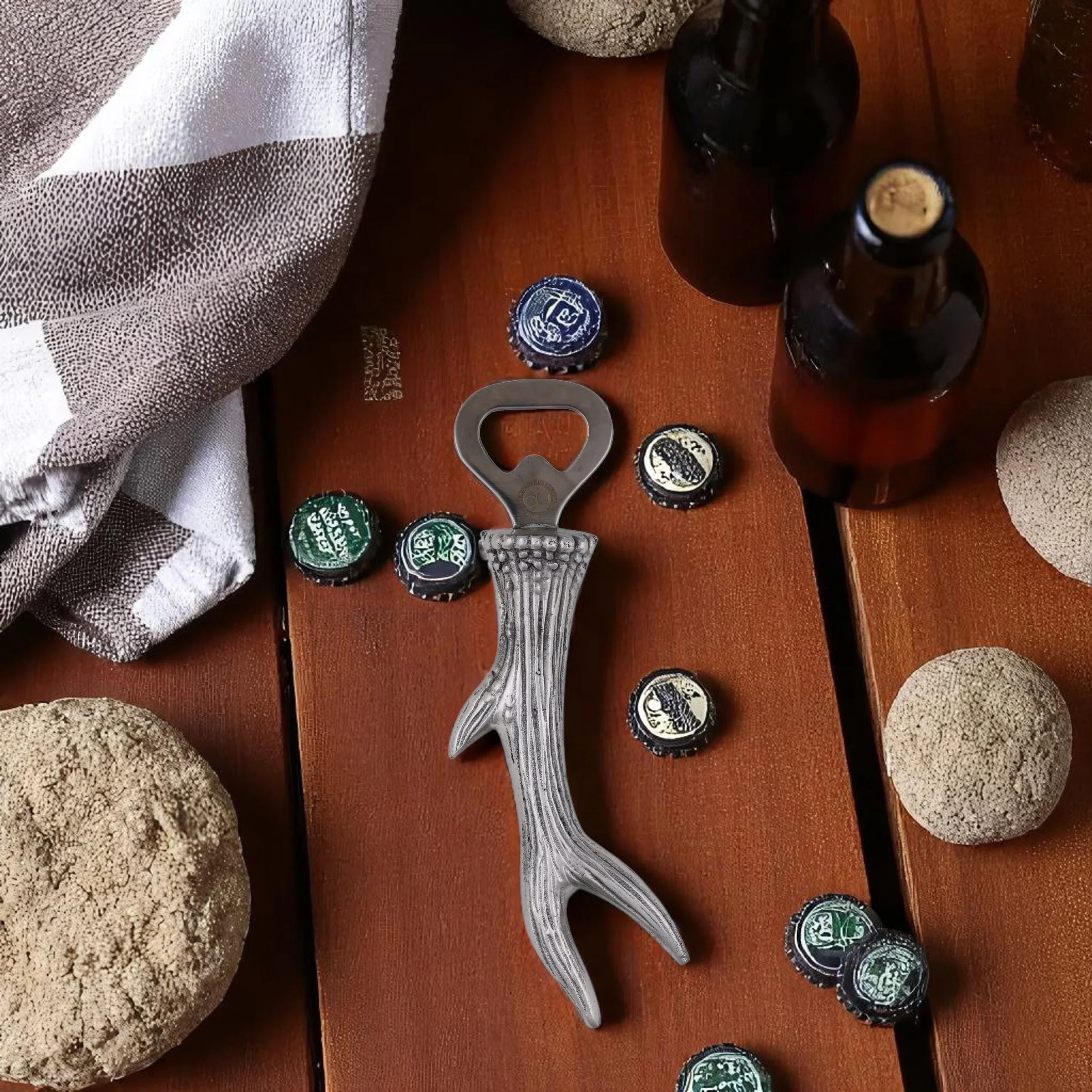 Arthur Court Antler Bottle Opener - Image 4