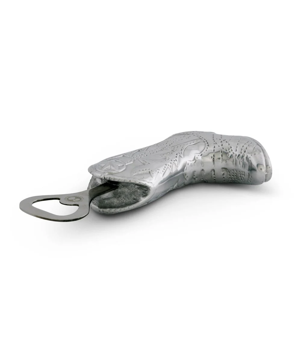Arthur Court Cowboy Boot Bottle Opener - Image 3