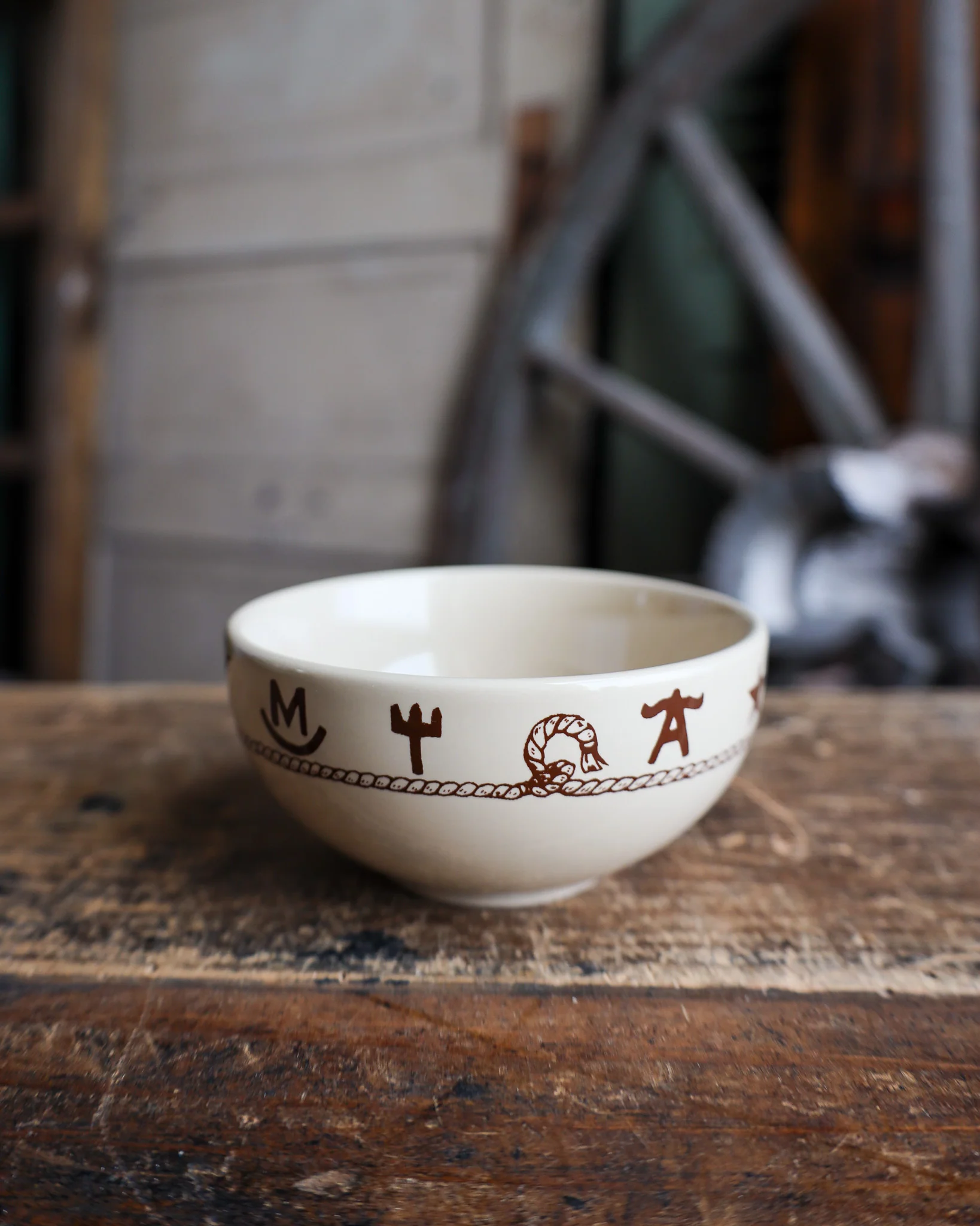 WEST CREATIONS 4" BRANDED BOWL