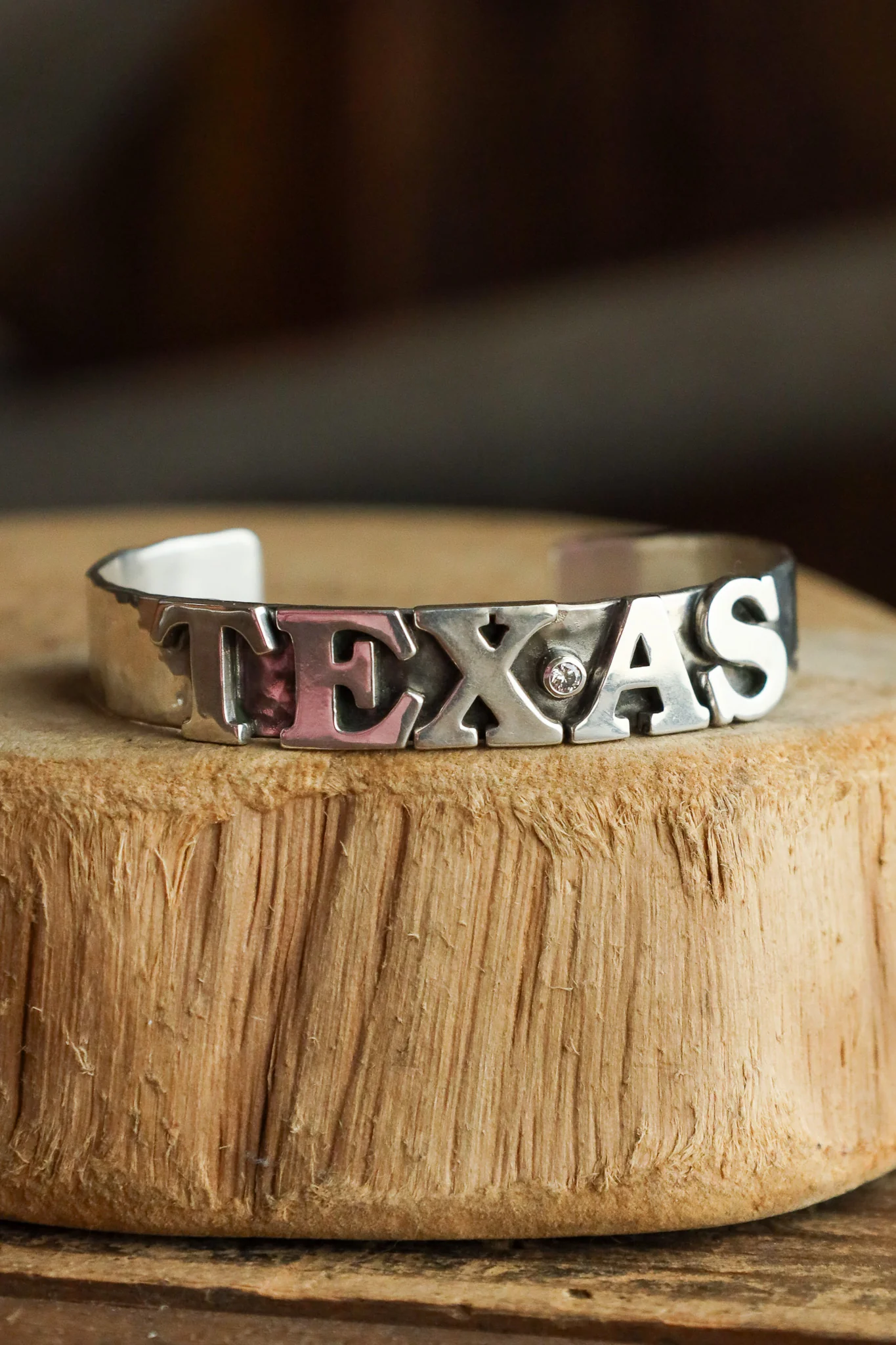 Richard Schmidt Texas With 1 Diamond 10MM Bracelet