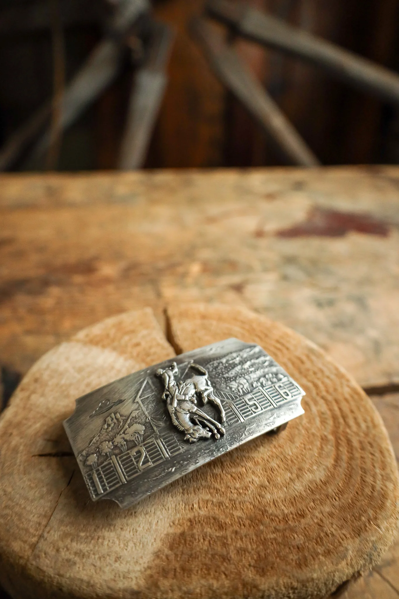 Comstock Heritage AR Bronc Trophy Buckle - Image 4
