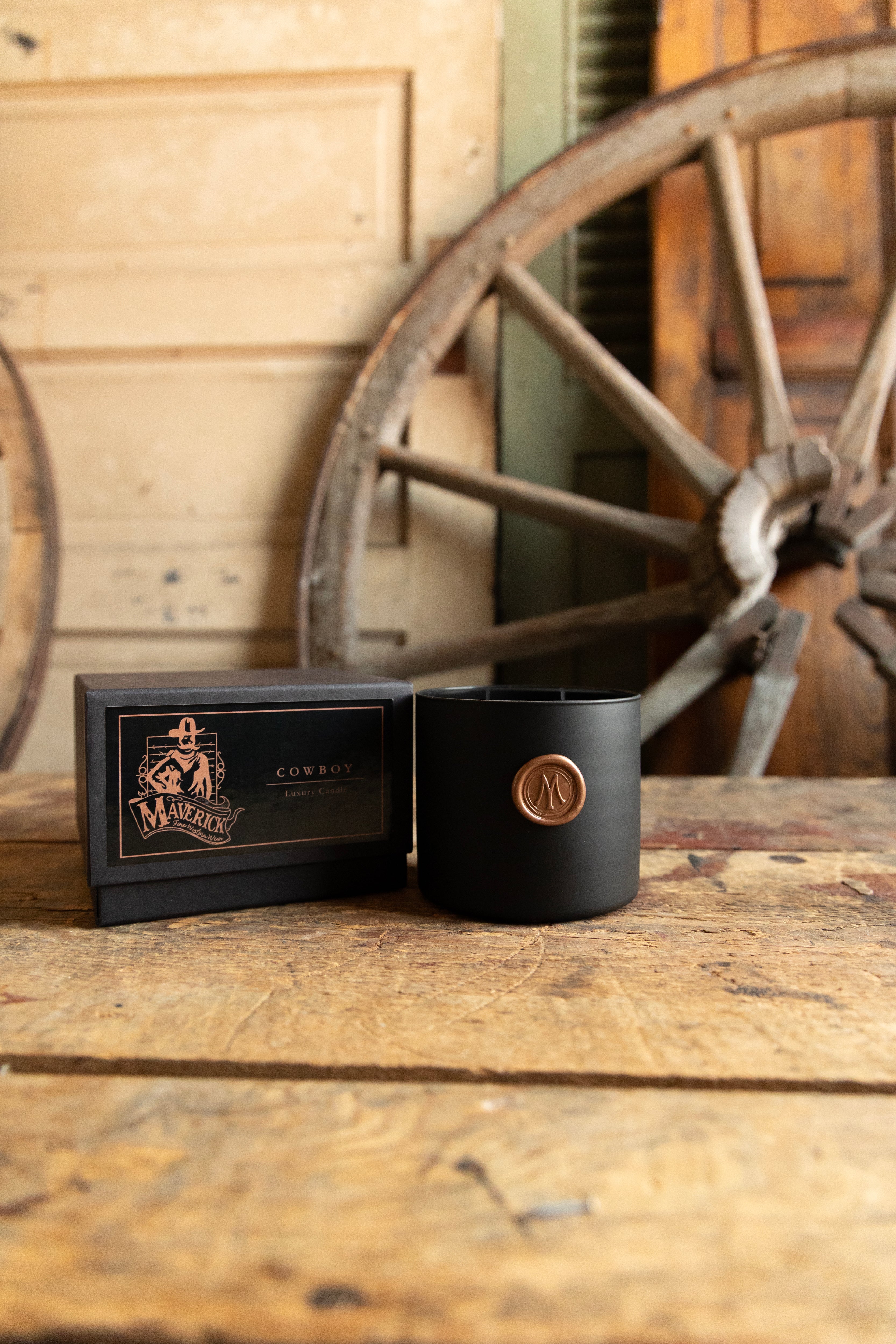 Maverick Exclusive Cowboy 18OZ Candle - Image 8