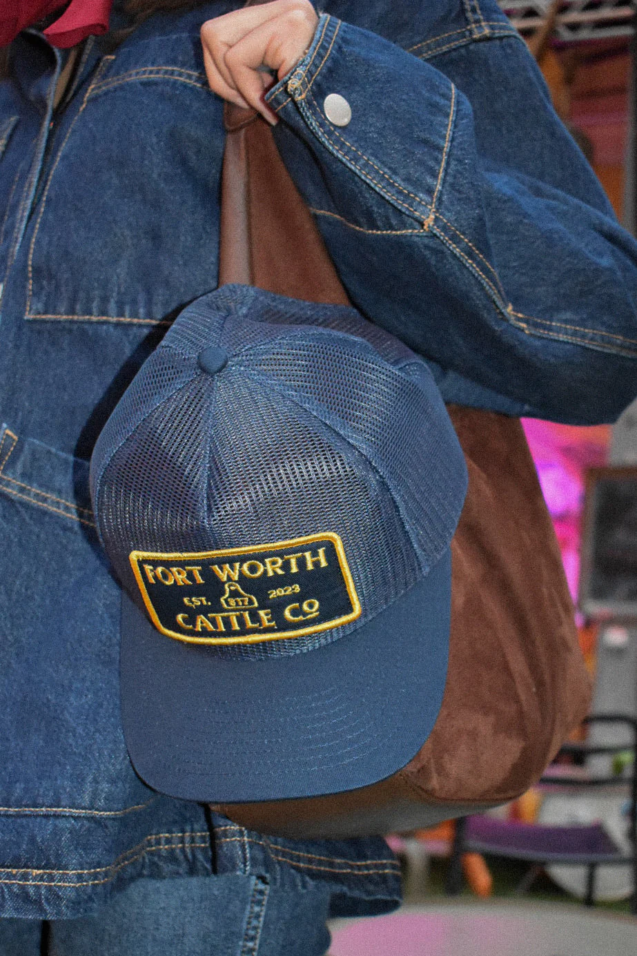 Fort Worth Cattle Co. The Driver Cap - Image 5