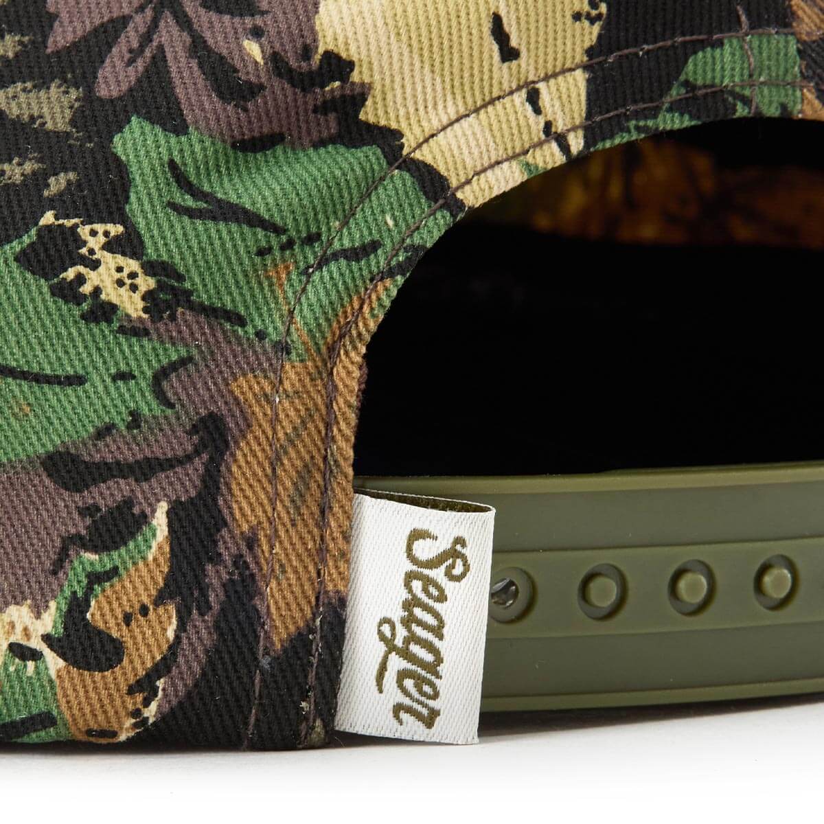Seager Uncle Bill Hemp Snapback Camo/Cream - Image 5