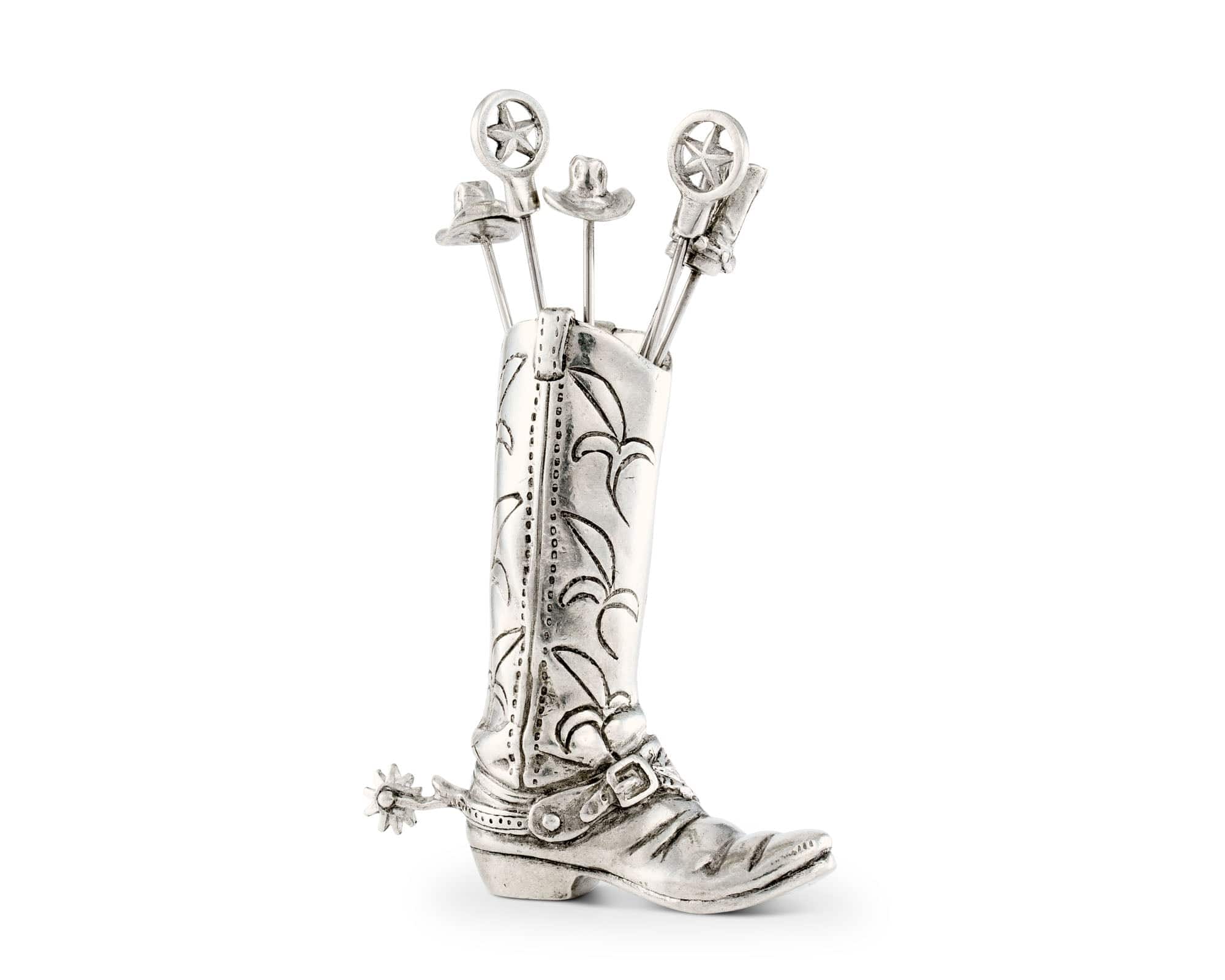 Vagabond House Western Boot Cheese Pick Set - Image 3