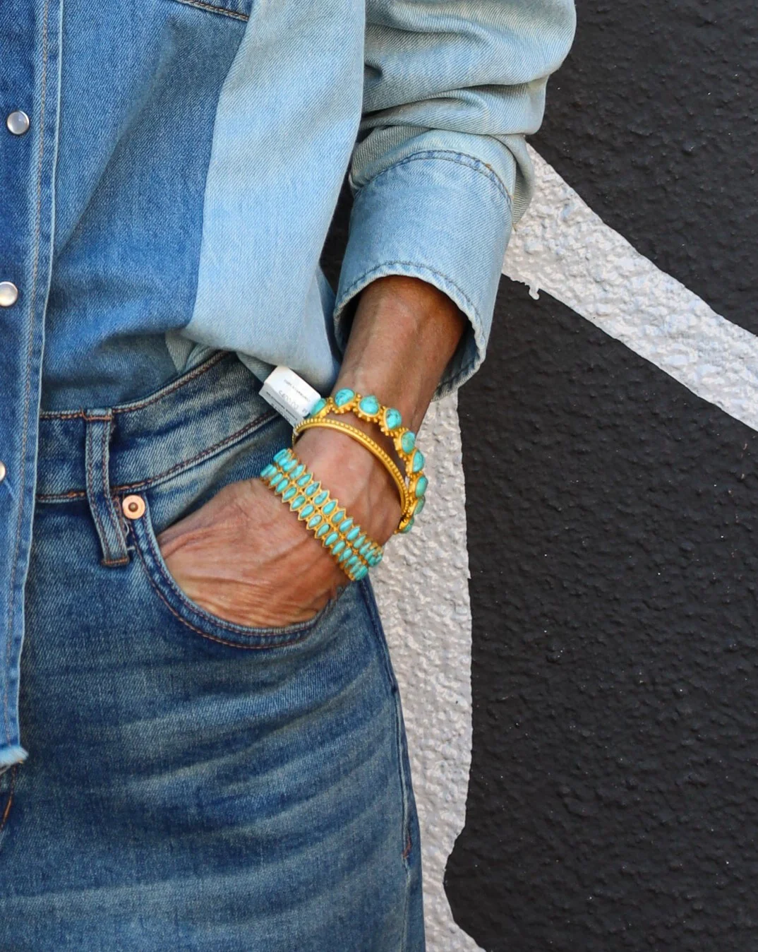 CHRISTINA GREENE STARBURST CUFF - Image 2