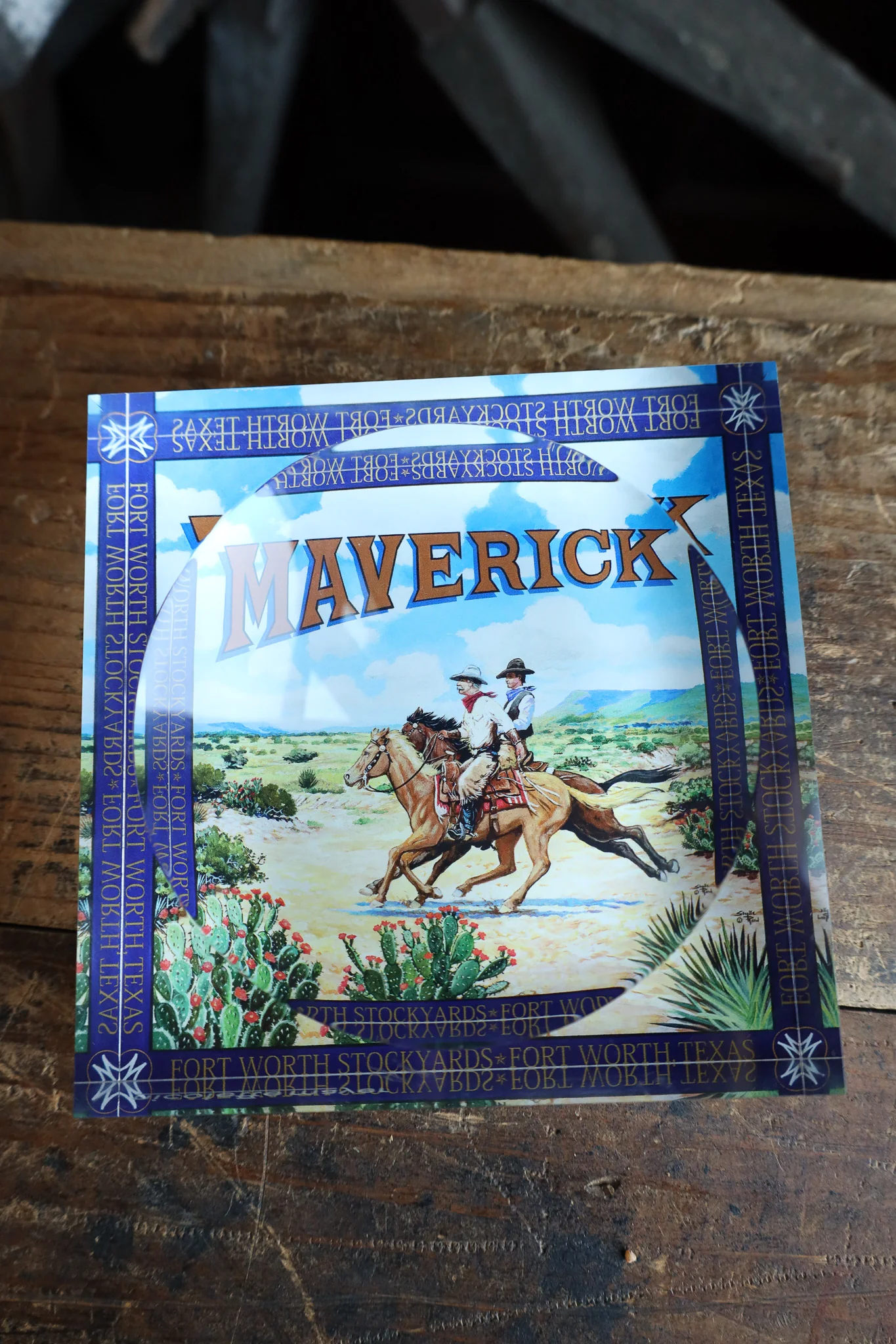 Maverick Exclusive Nicolette Mayer Collection Two Riders Acrylic Candy Catchall Dish - Image 5