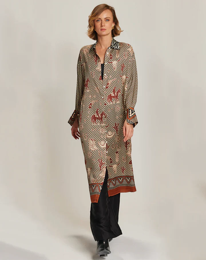 Me369 Athena Rodeo Collar Dress