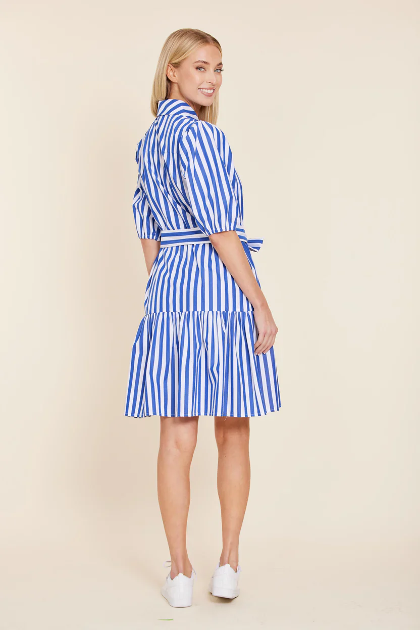 Dolce Cabo Awning Stripe Dress - Image 5