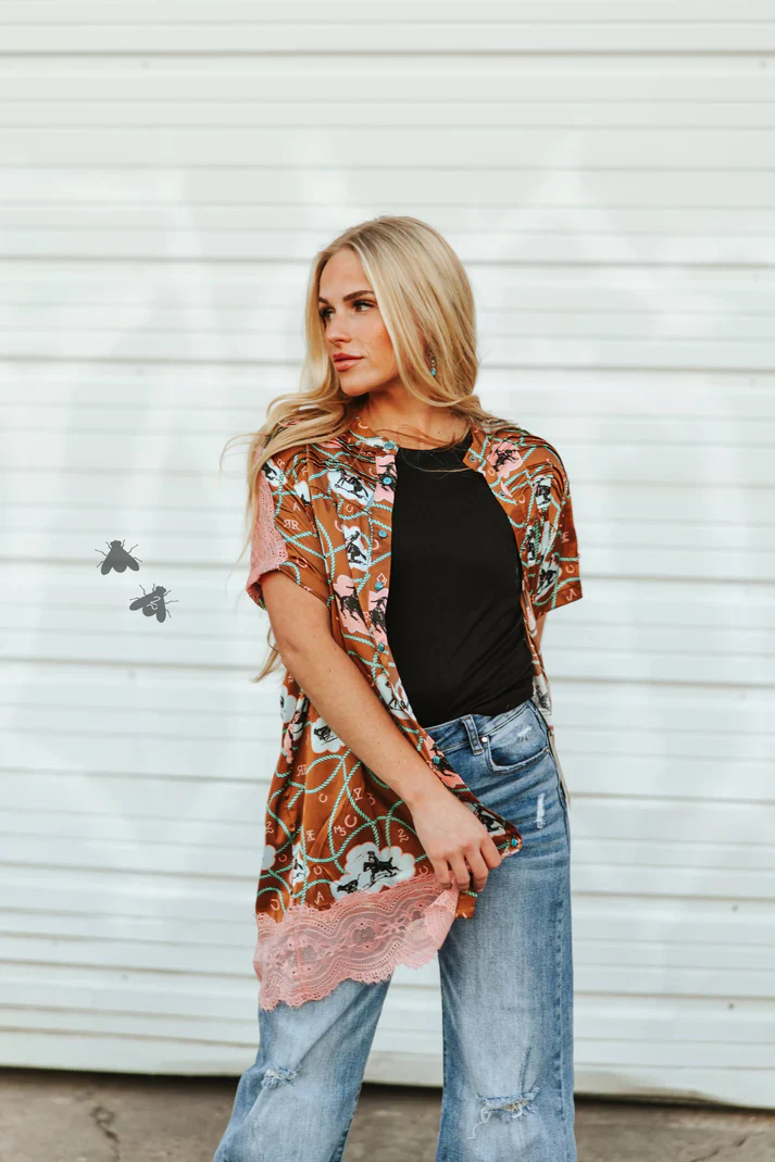 2 Fly Co. Blushin Bronco Mini Dress - Image 6