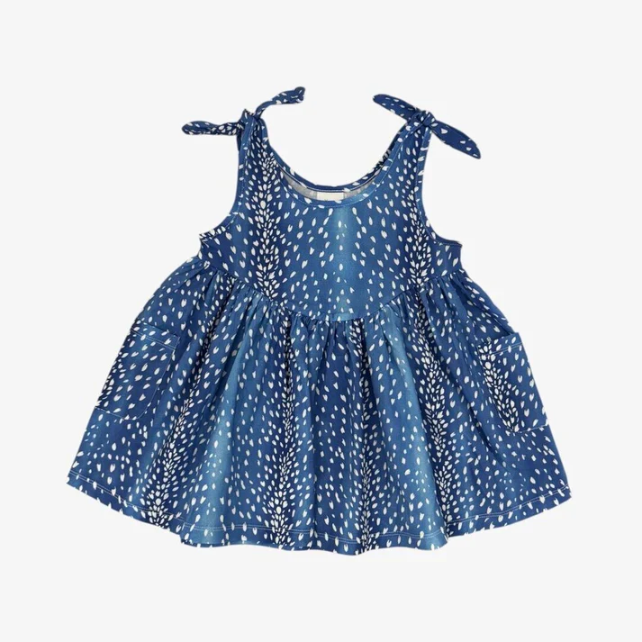Velvet Fawn Clover Dress