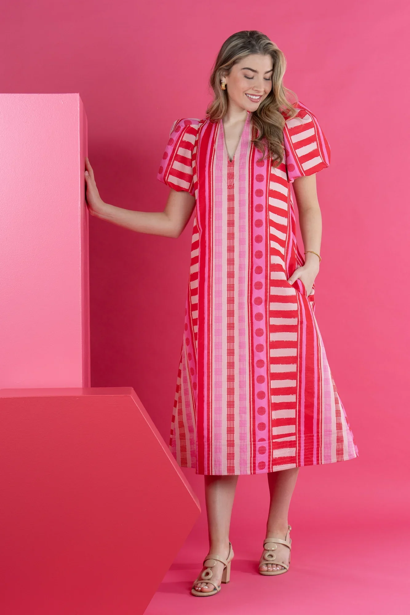 Emily McCarthy Hampton Midi Dress - Image 6