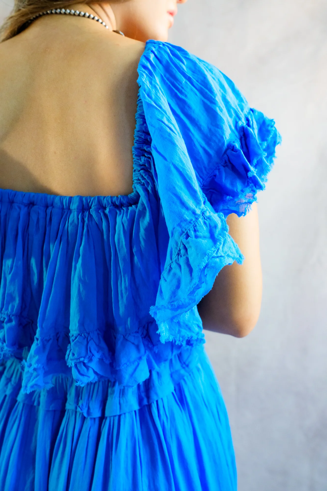 Milio Milano Off Shoulder Maxi Dress - Image 5
