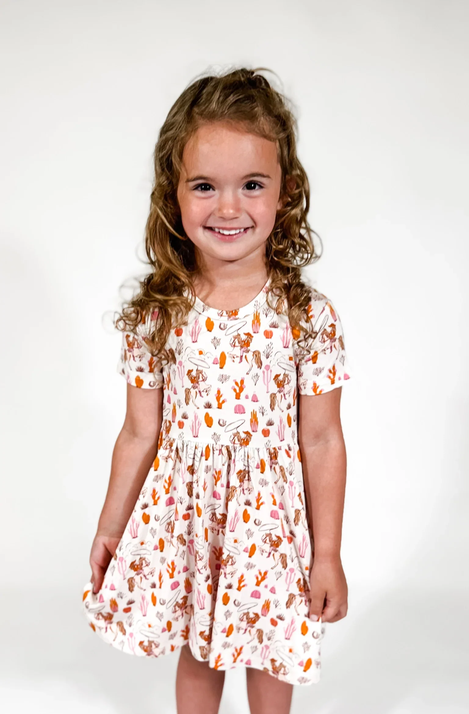 Goosies SS Dress - Saddle Up, Cowgirl - Image 2