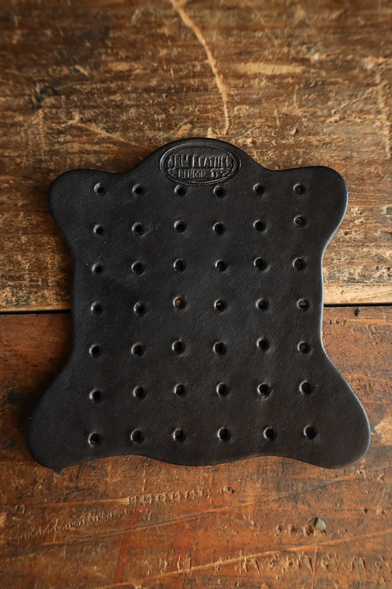 JRW Leather Earring Holder- Black - Image 2