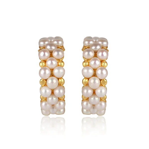 CHRISTINA GREENE SEA SALT PEARL EARRING - Image 3