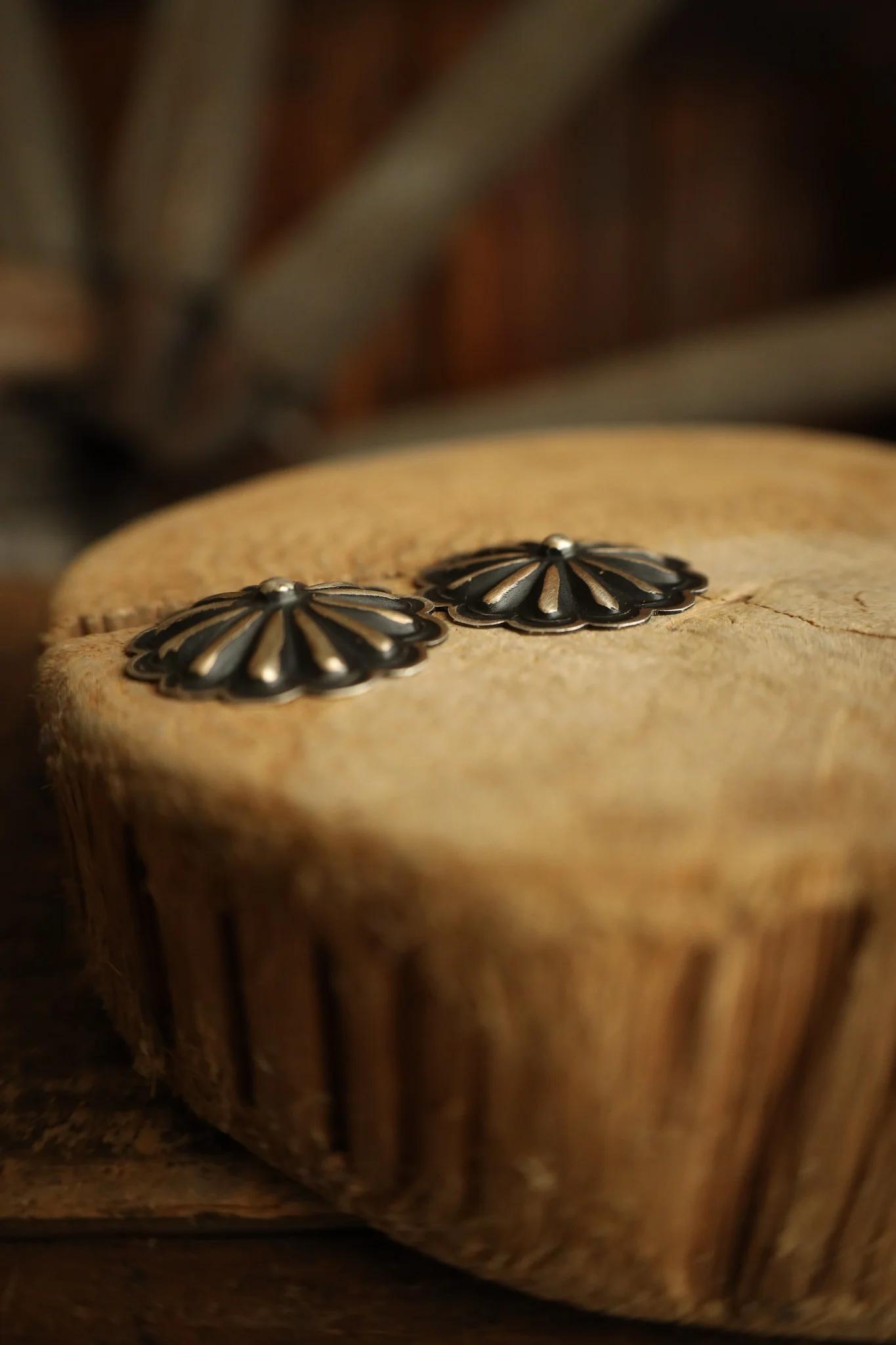 Starburst Scallop Post Earring - Image 4
