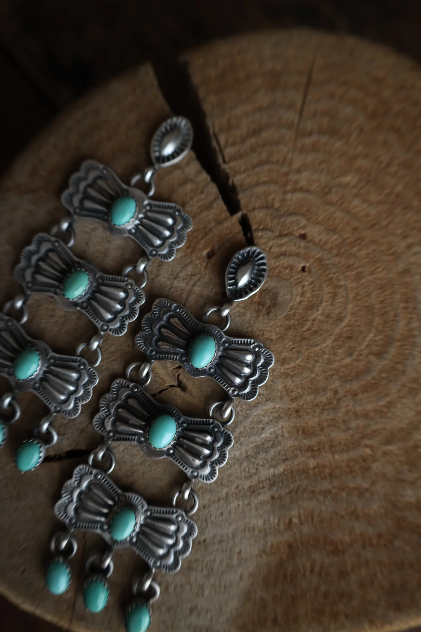 Turquoise On 3 Bowties Post Earring - Image 4