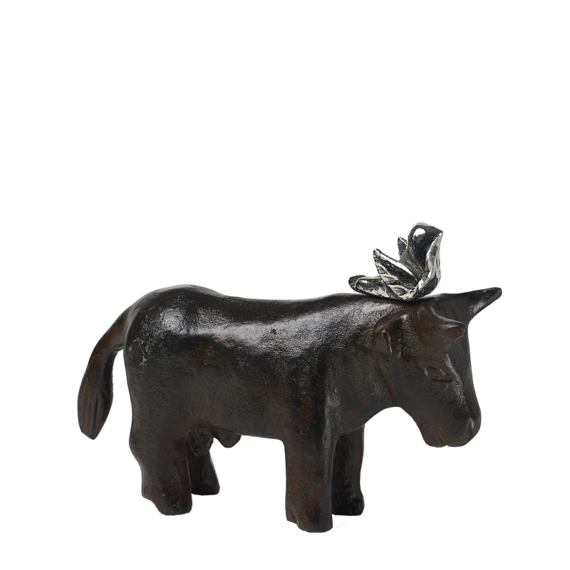 JAN BARBOGLIO TORITO CON PALOMA FIGURE