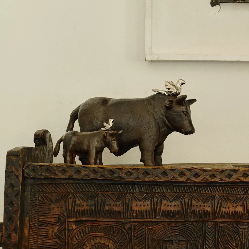 JAN BARBOGLIO TORITO CON PALOMA FIGURE - Image 4