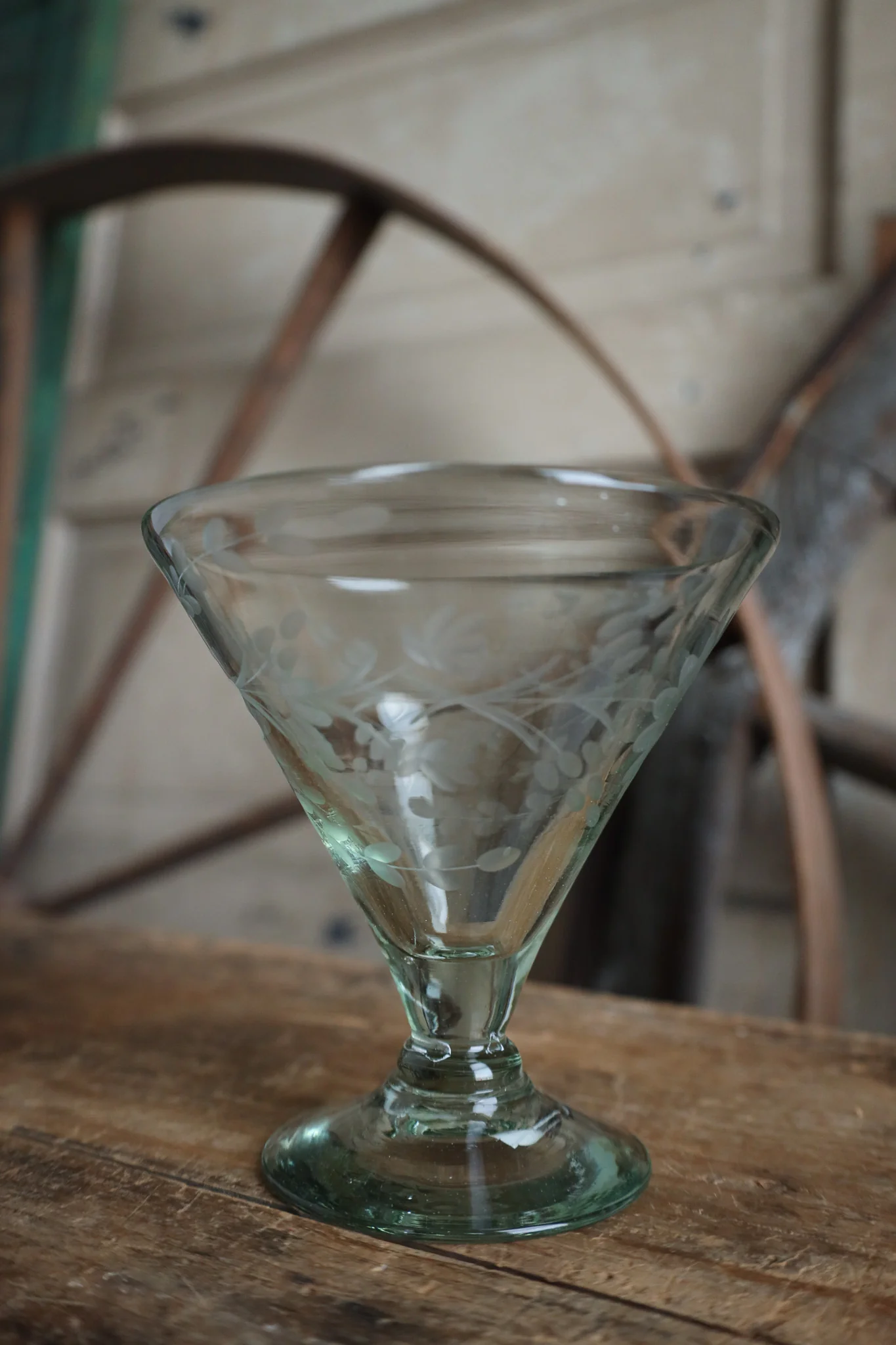 Rose Ann Hall Condessa Postre Glass- Clear - Image 2