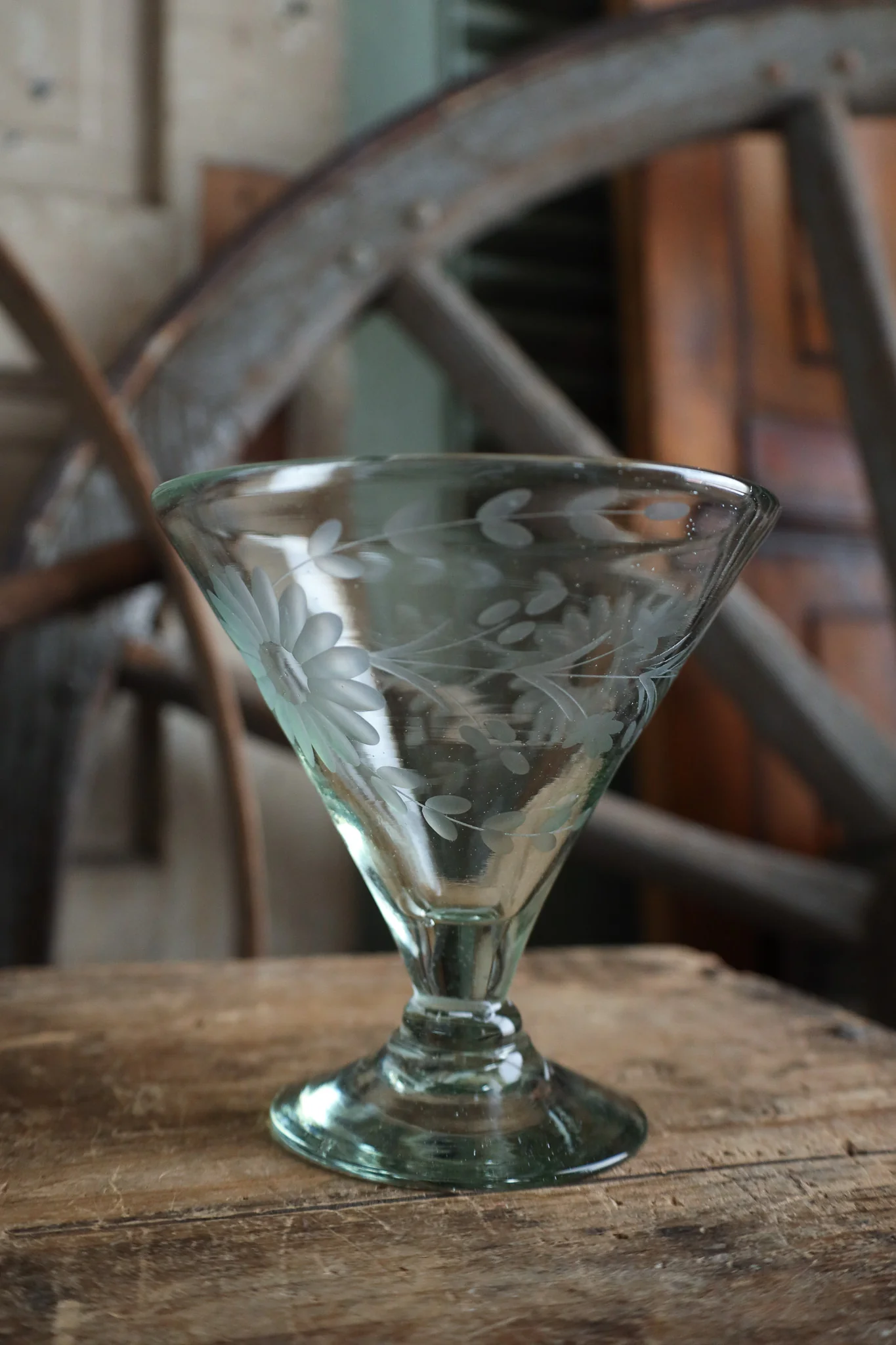 Rose Ann Hall Condessa Postre Glass- Clear - Image 3