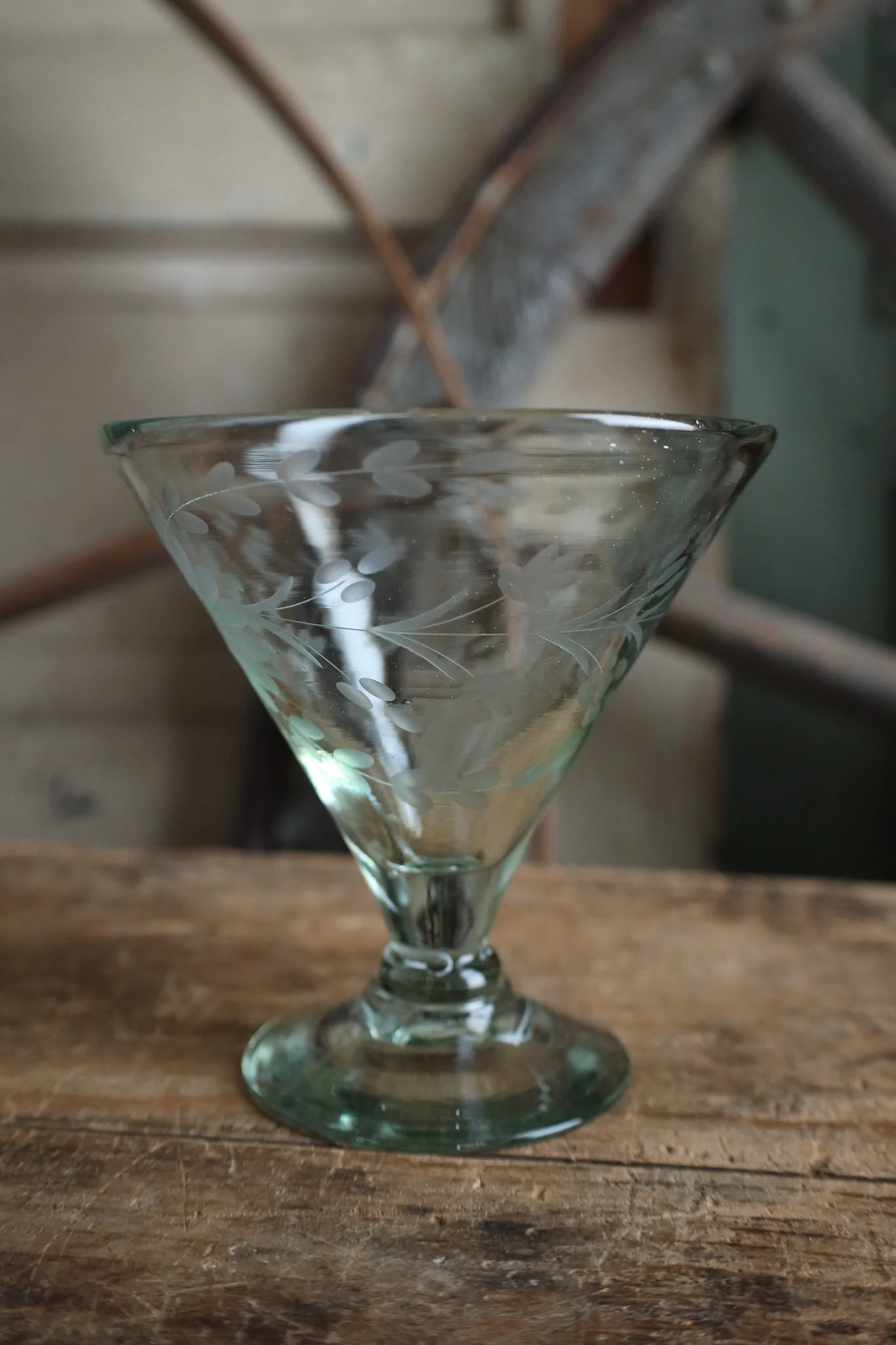 Rose Ann Hall Condessa Postre Glass- Clear - Image 4