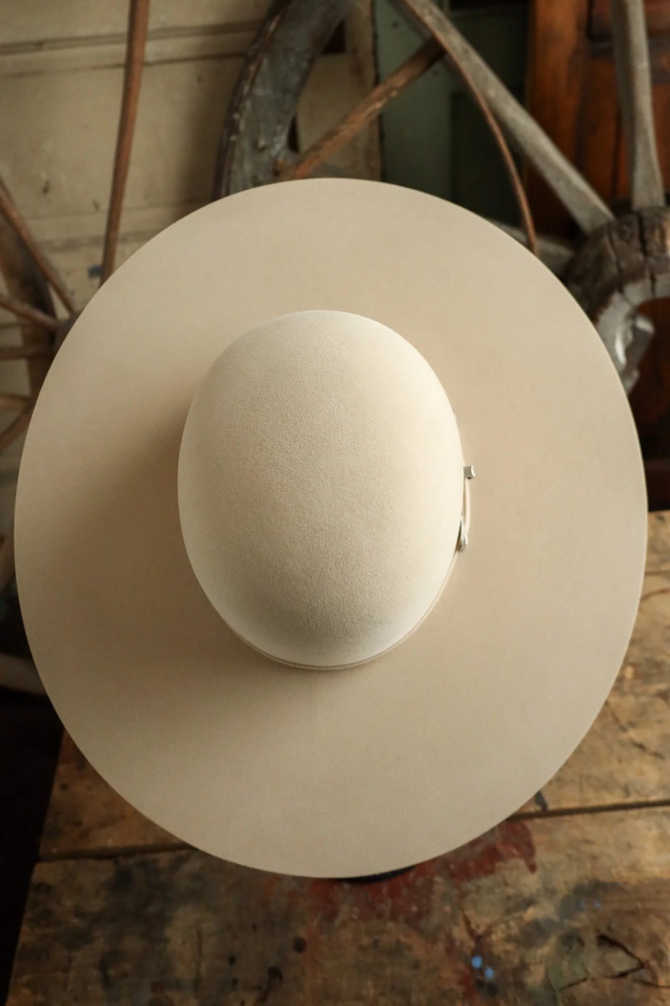 Atwood 5X Open Crown 5" Hat- Buckskin - Image 7