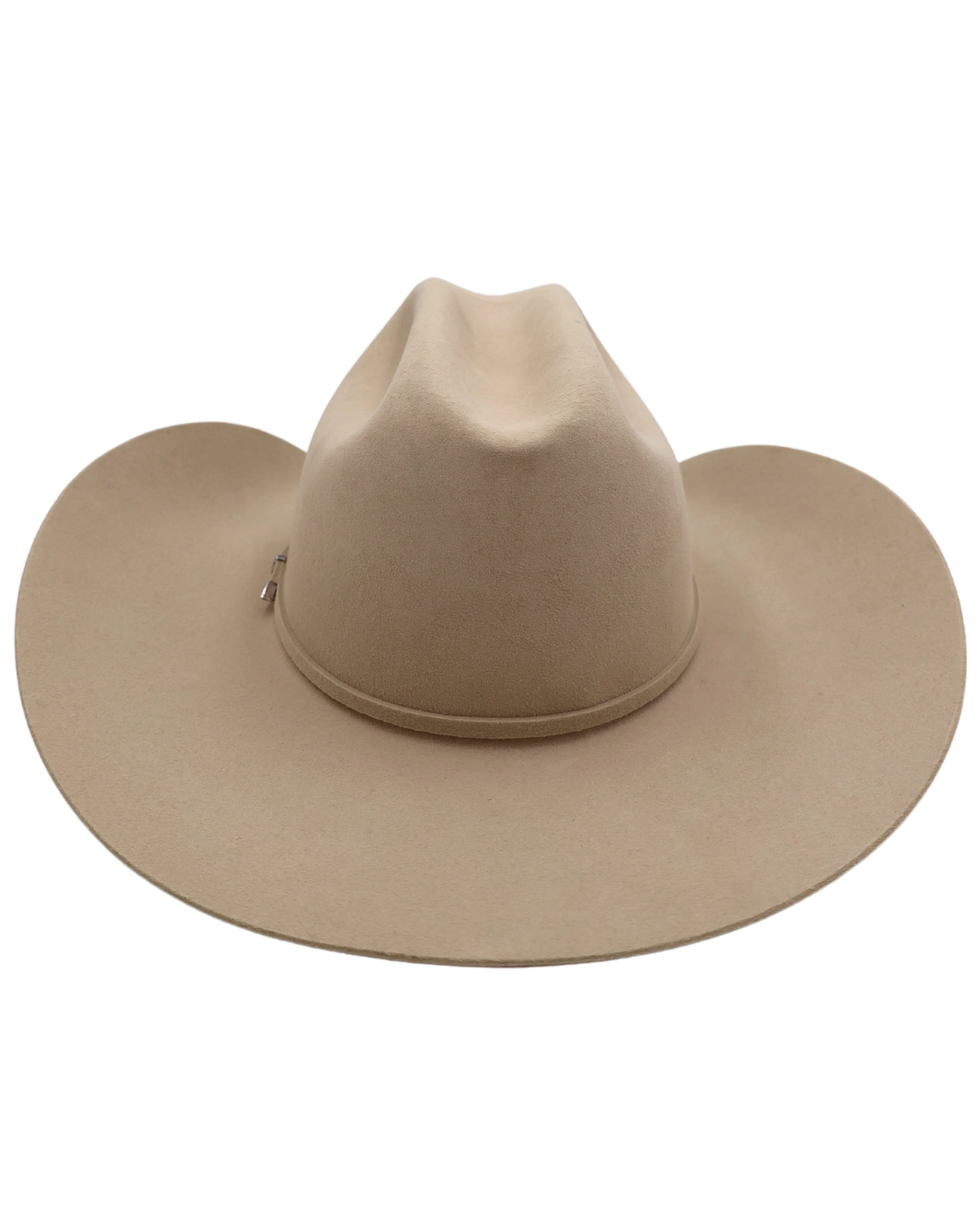 MAVERICK BRAND 7X LEGEND BUCKSKIN COWBOY HAT- BUCKSKIN - Image 4