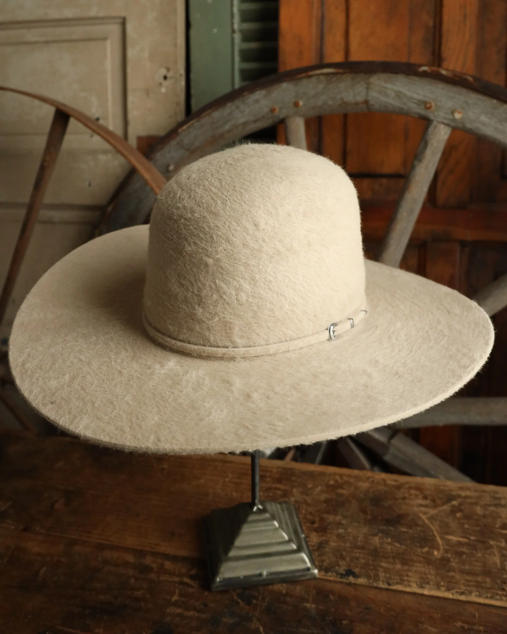 Rodeo King Grizzly Hat- Silver Belly