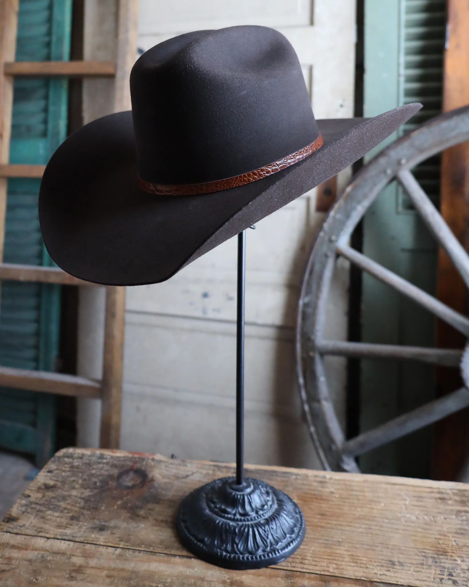 MAVERICK SHELBY CHOCOLATE HAT - Image 4