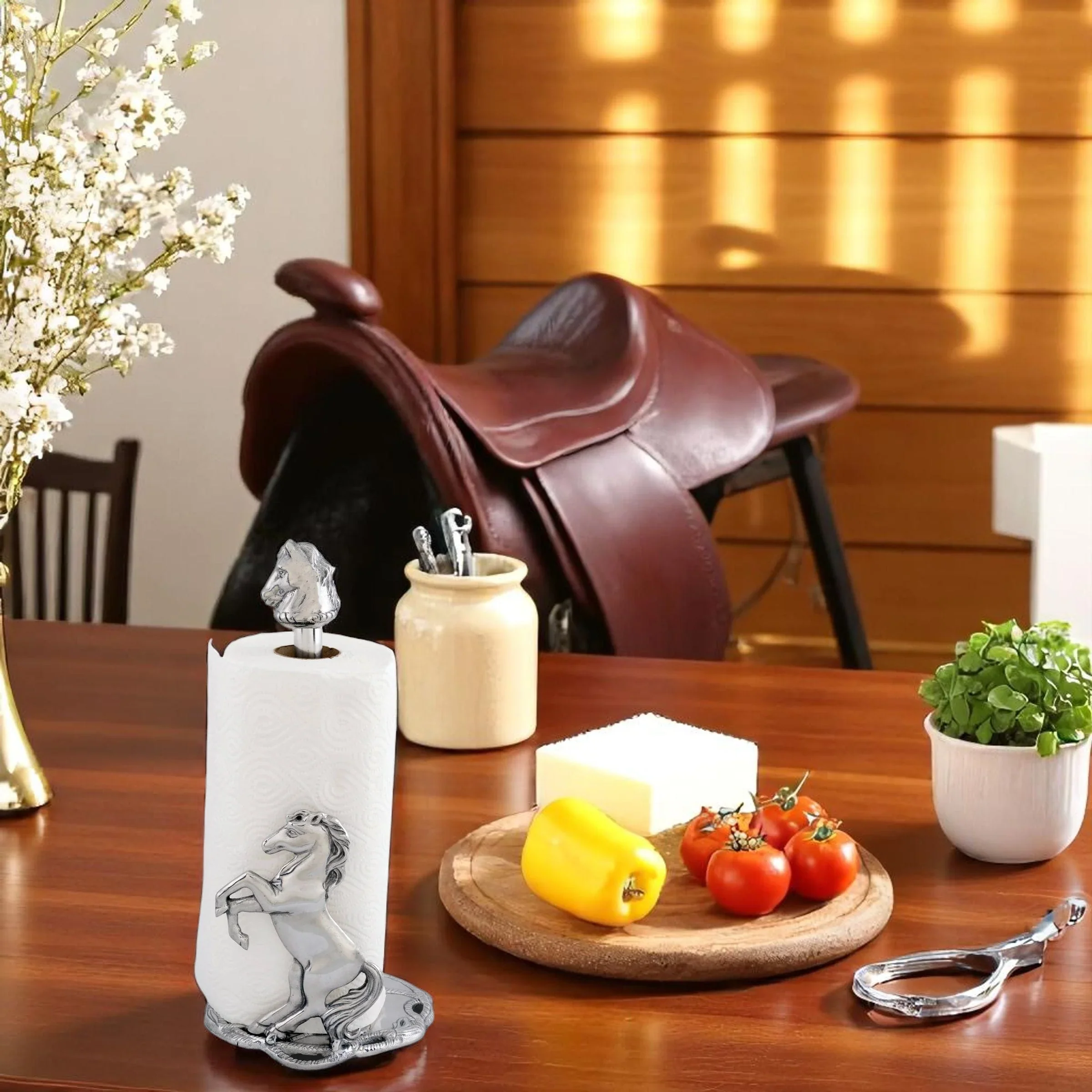 Arthur Court Horse Paper Towel Holder - Image 4