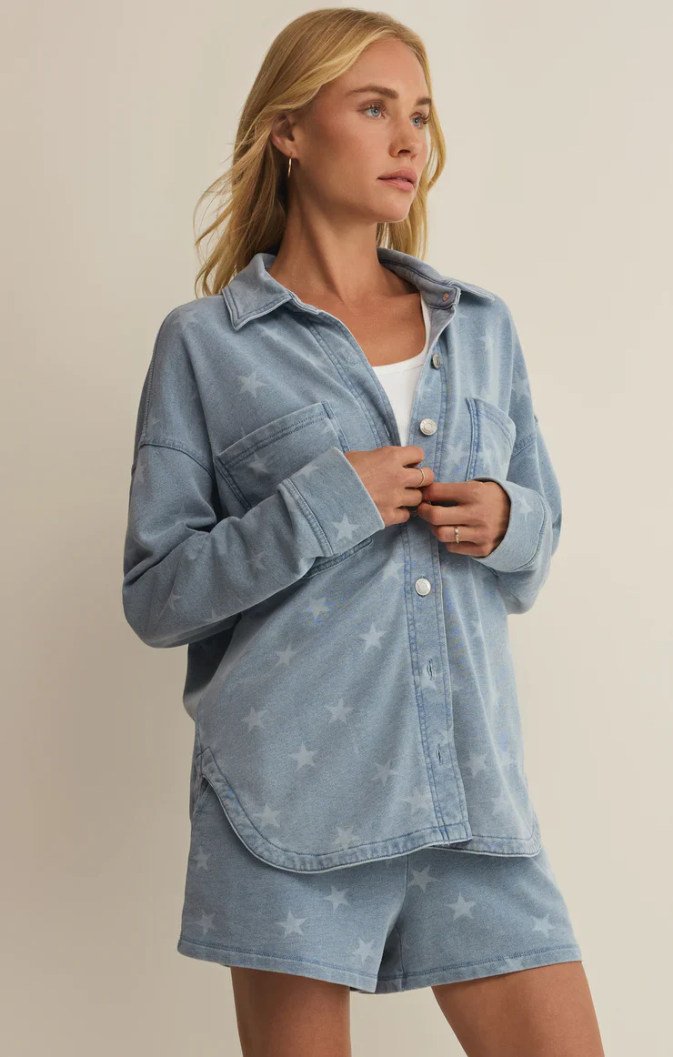 Z Supply All Day Knit Star Jacket - Image 3